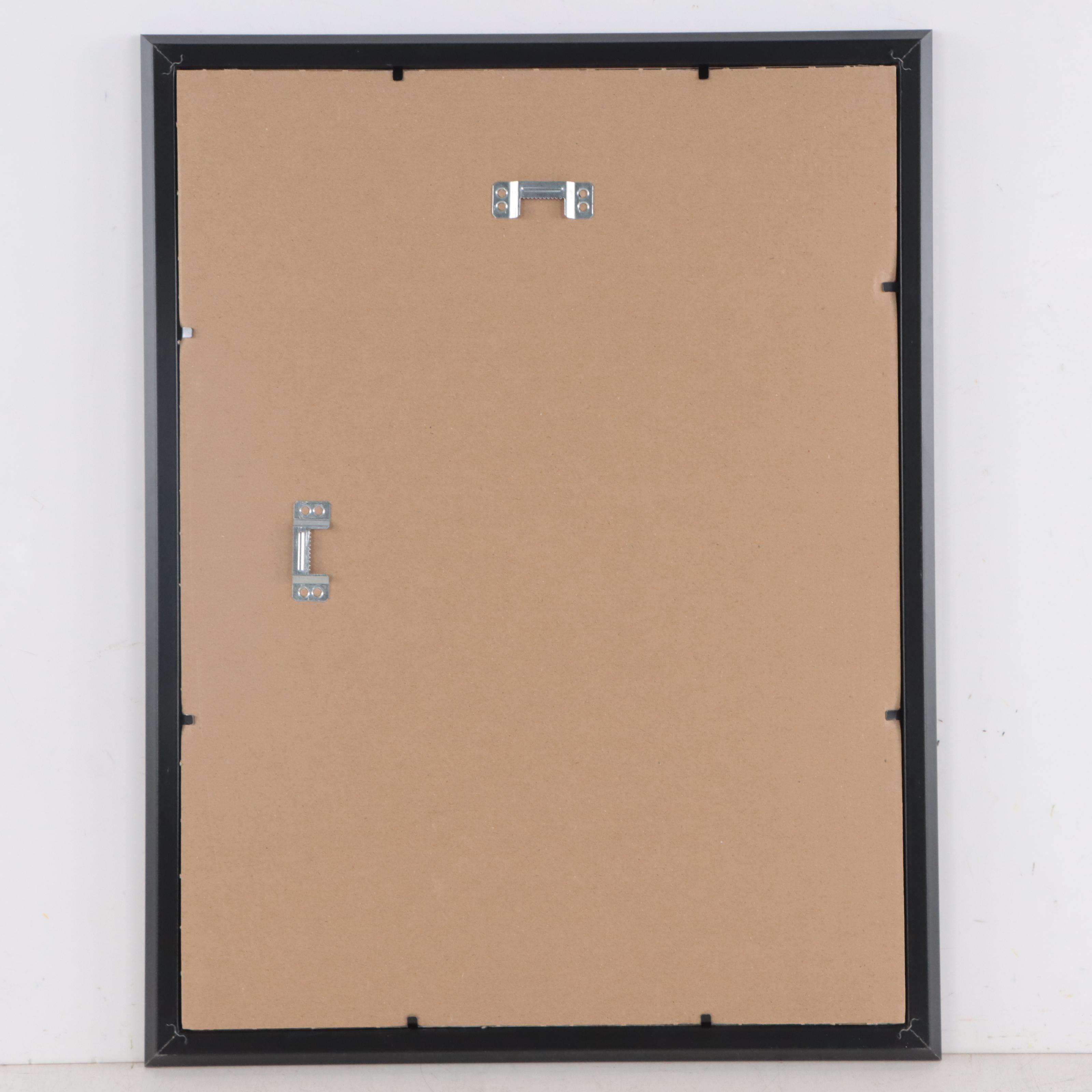 Ricardo Maya Acrylic Painting of Saxophonist, 21st Century