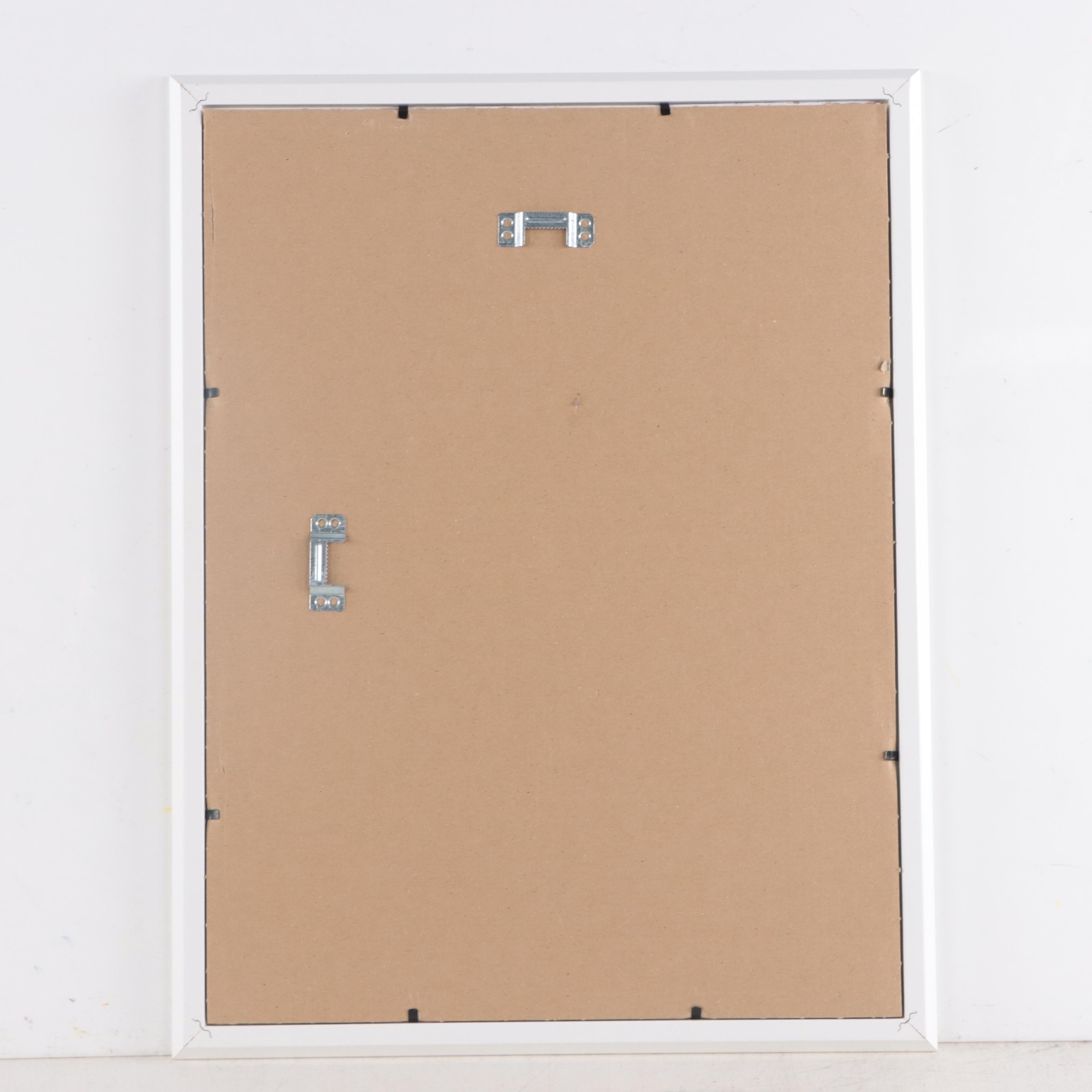 Ricardo Maya Acrylic Portrait, 21st Century