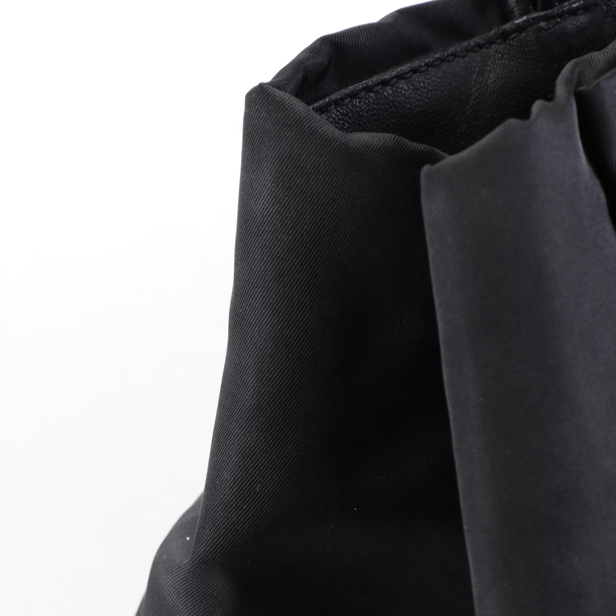 Prada Fiocco Bow Bag in Tessuto Nylon and Leather