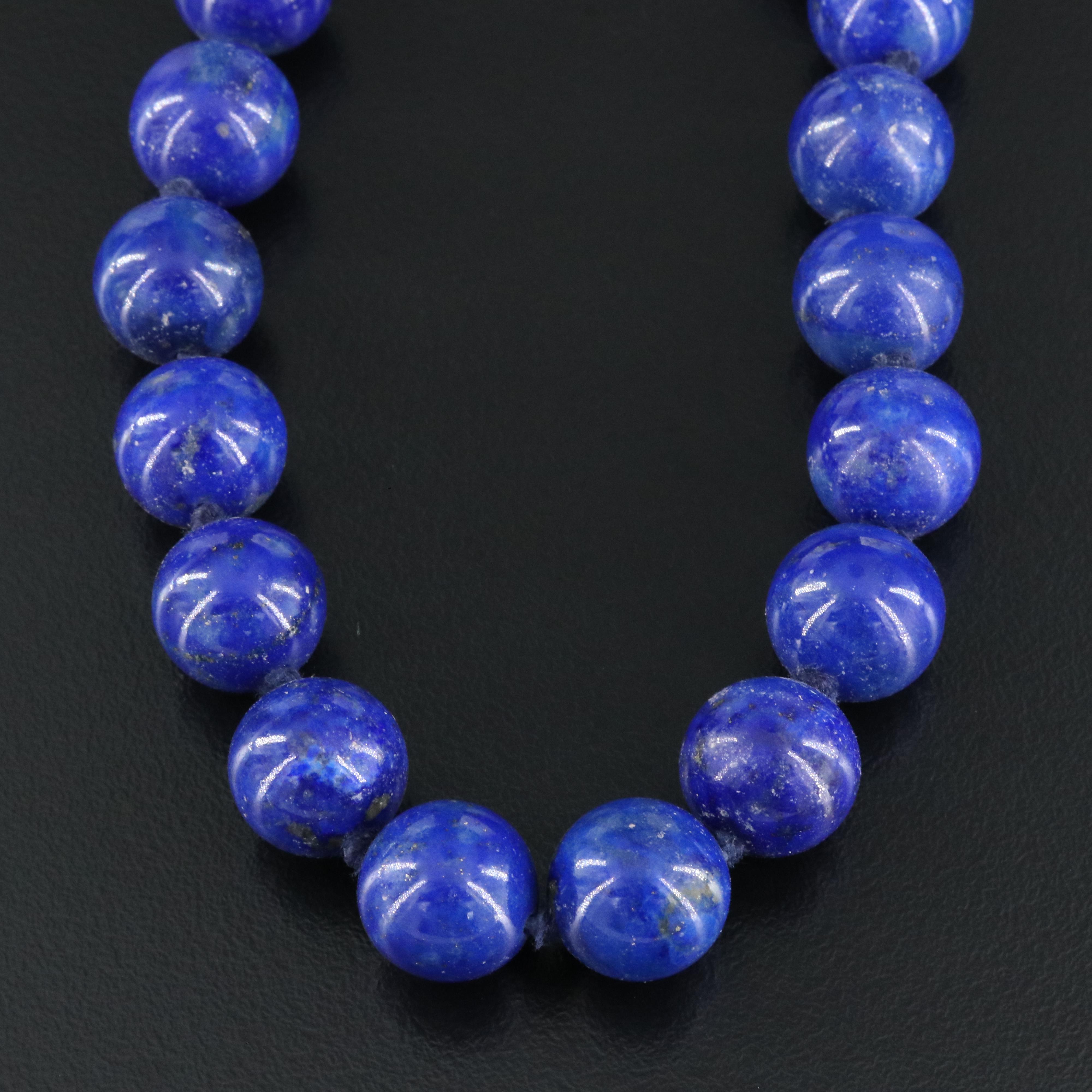 Lapis Lazuli Bead Necklace