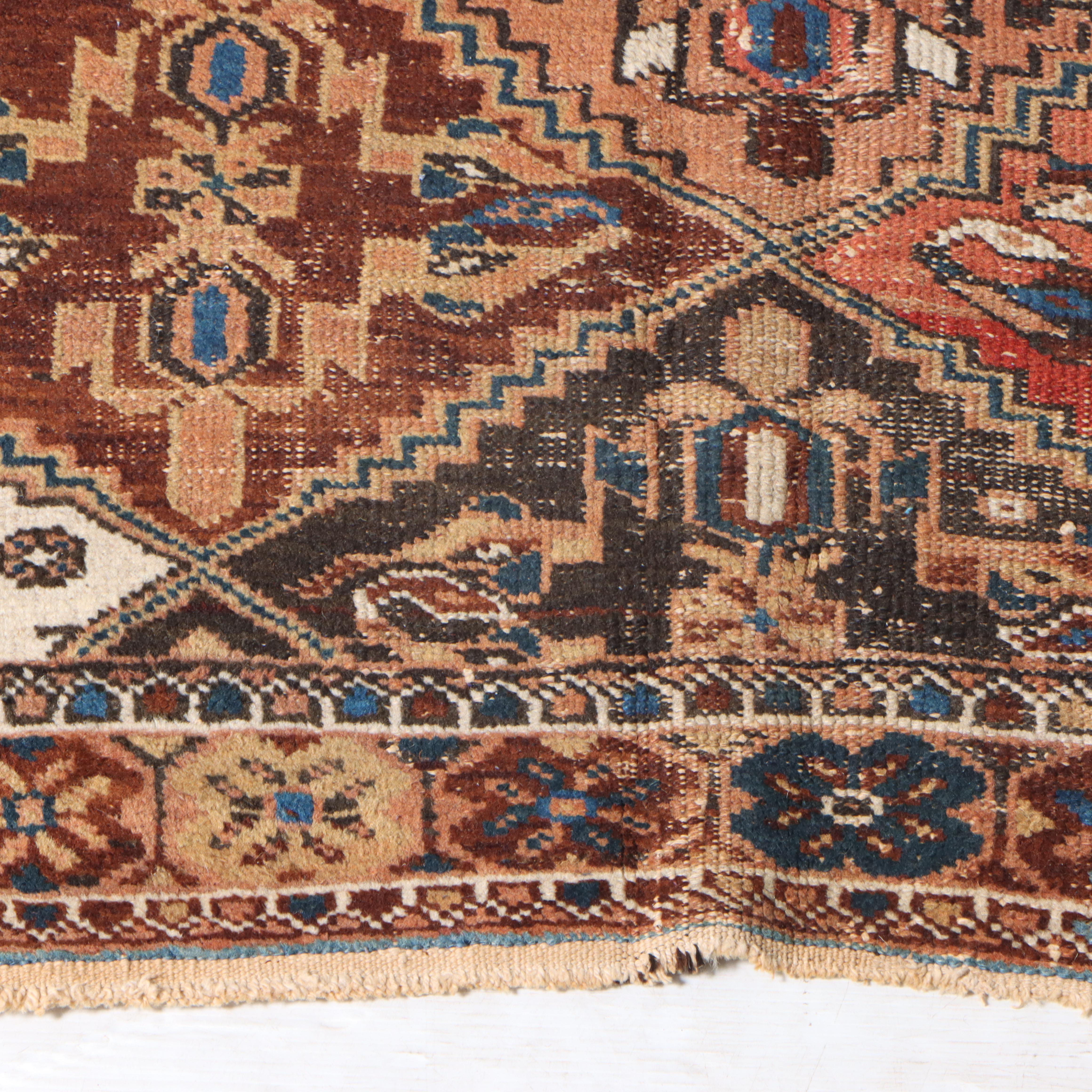 4' x 5'9 Hand-Knotted Persian Afshar Area Rug