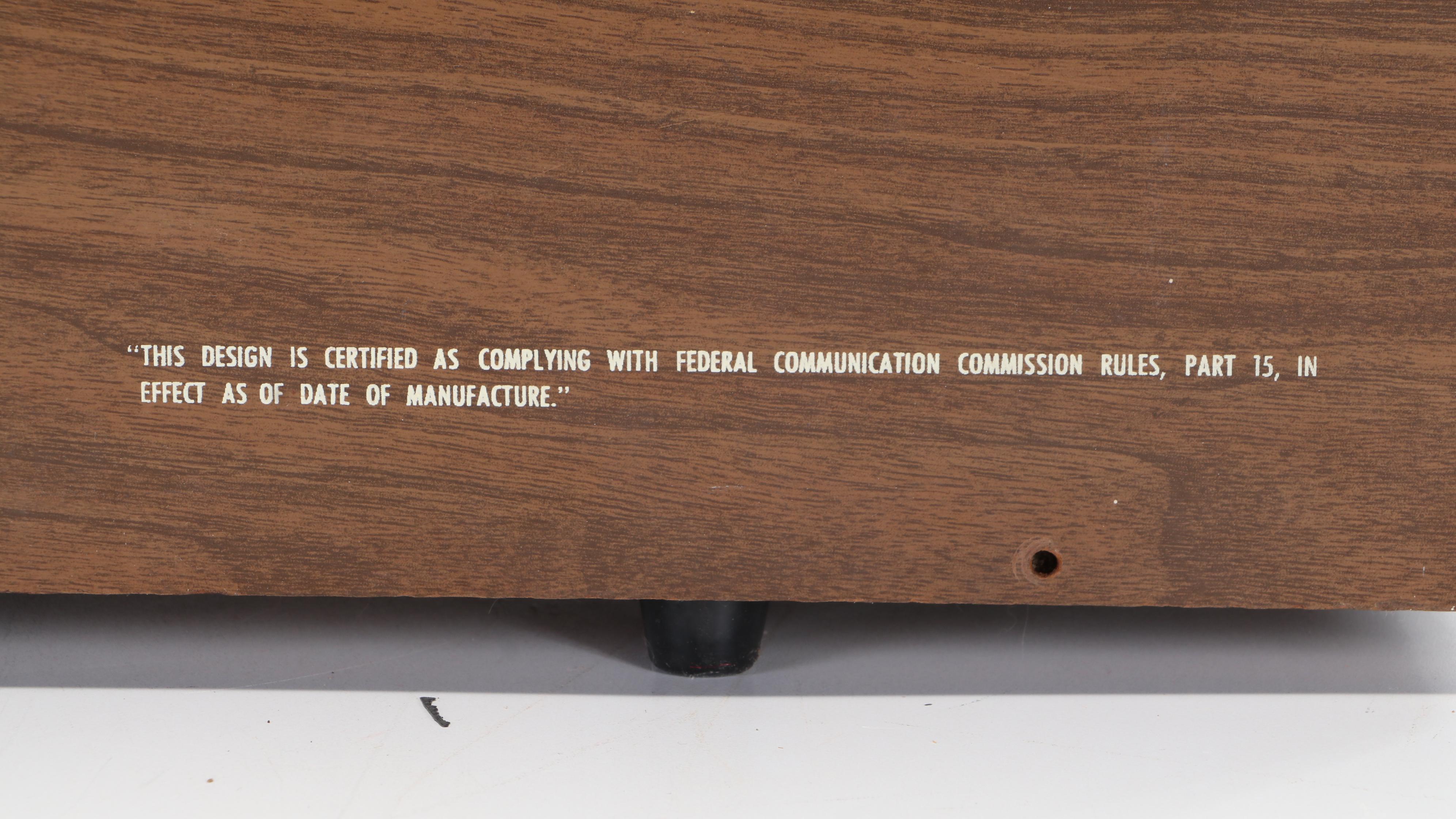 Magnavox Magnasonic Stereophonic AM/FM Receiver Turntable, Mid-20th Century