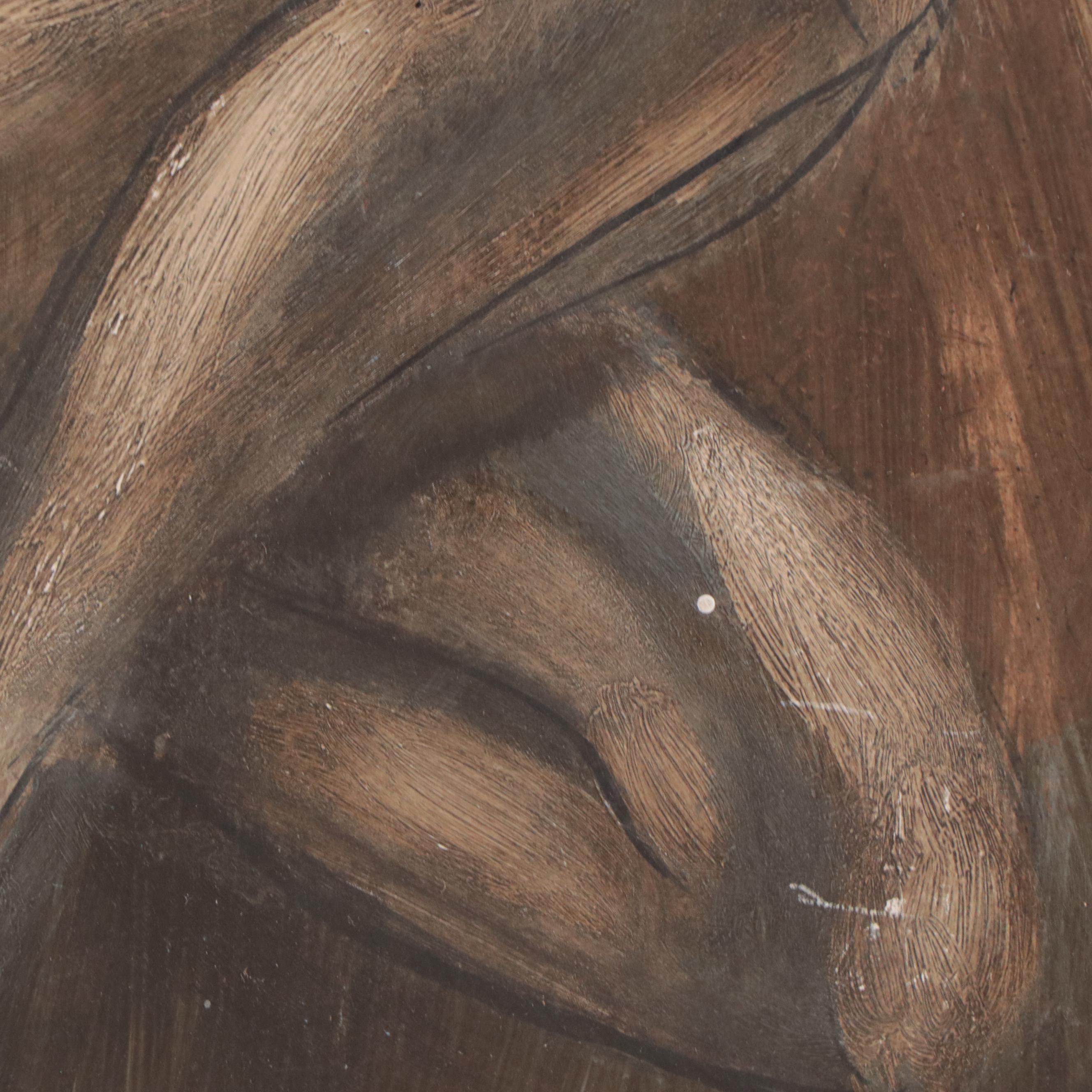 Oil Painting of Nude Figure