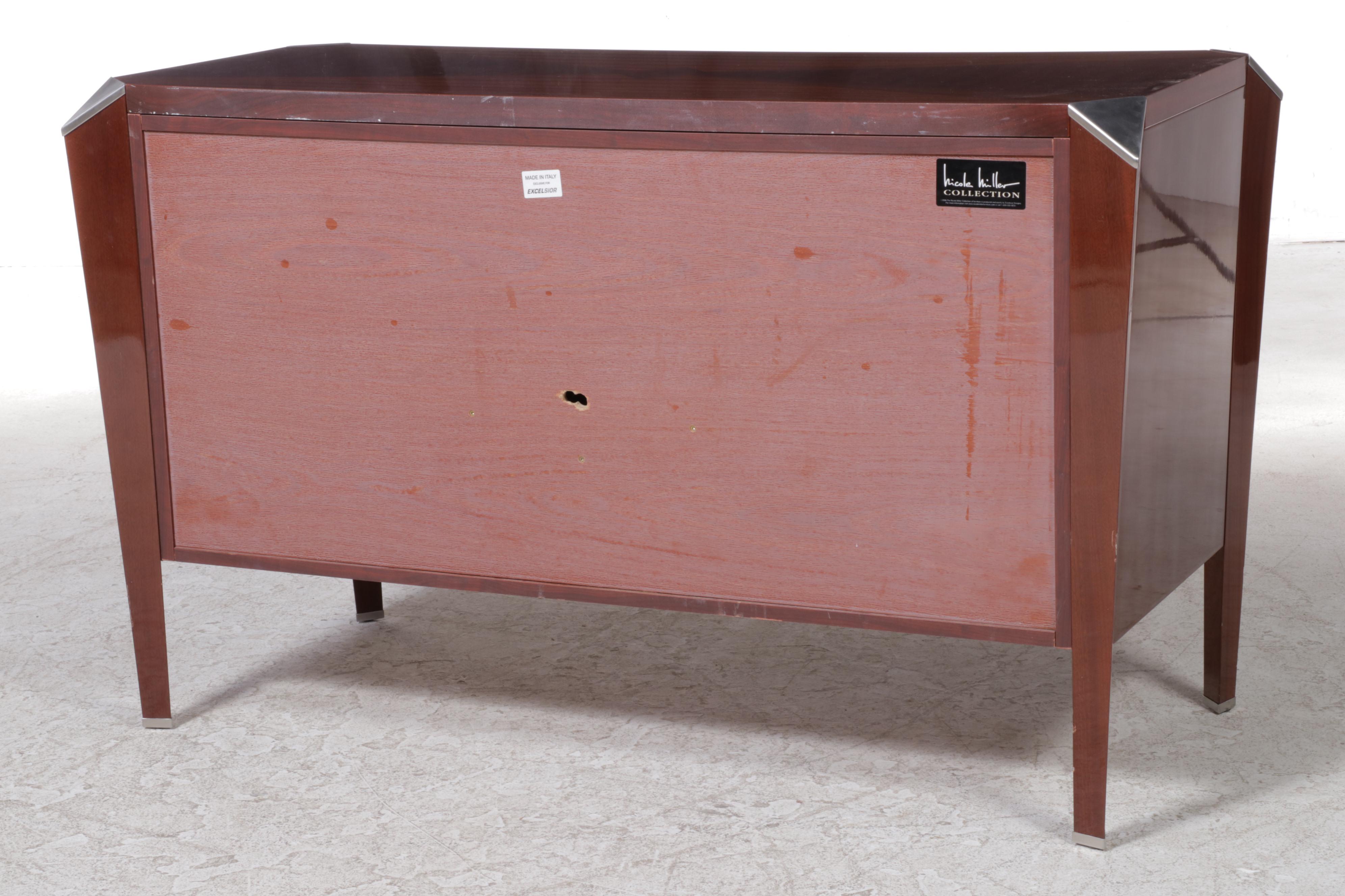 Nicole Miller Collection for Excelsior Contemporary Modern Sideboard