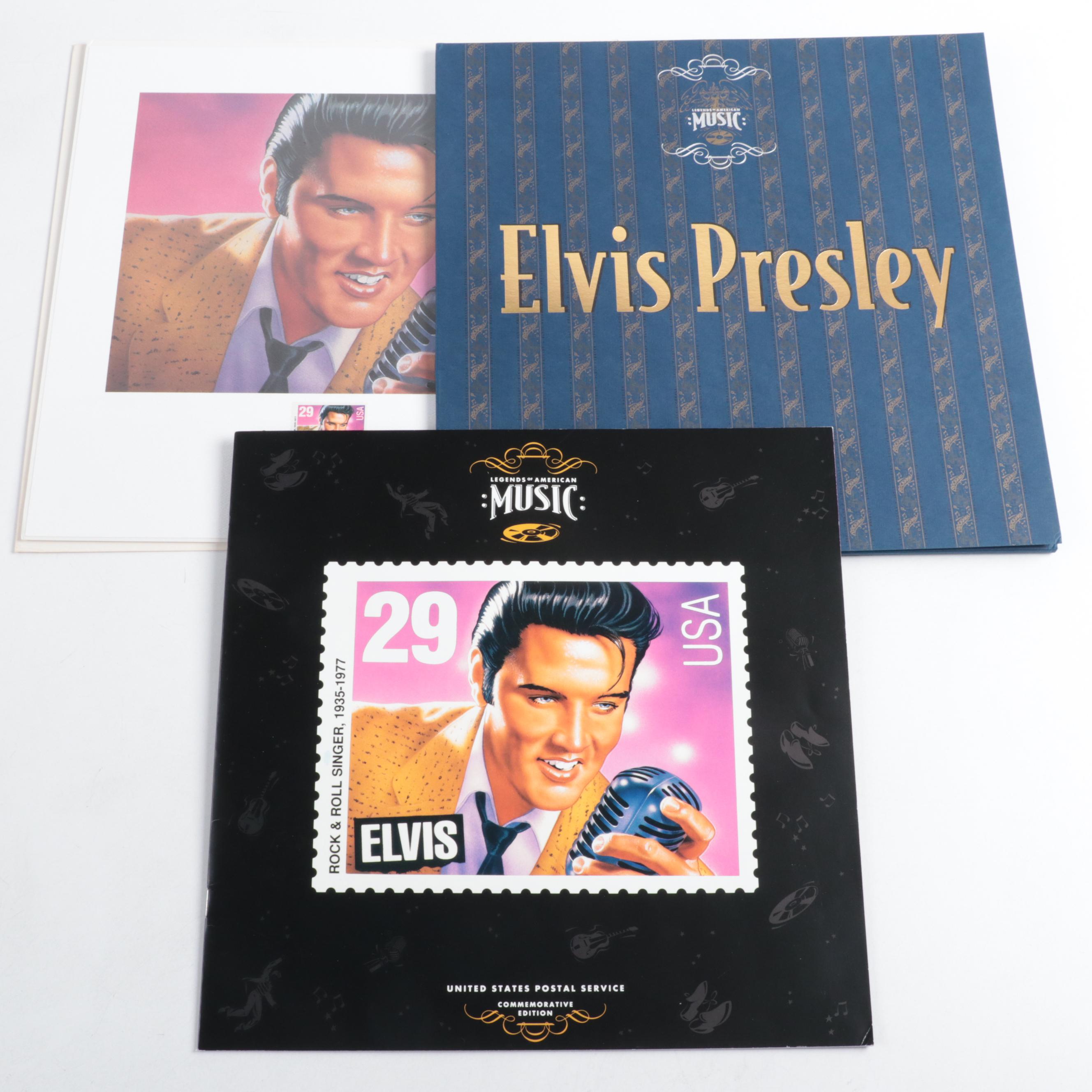 Elvis Presley Memorabilia Including Magazines, Bobbleheads, Calendars and More