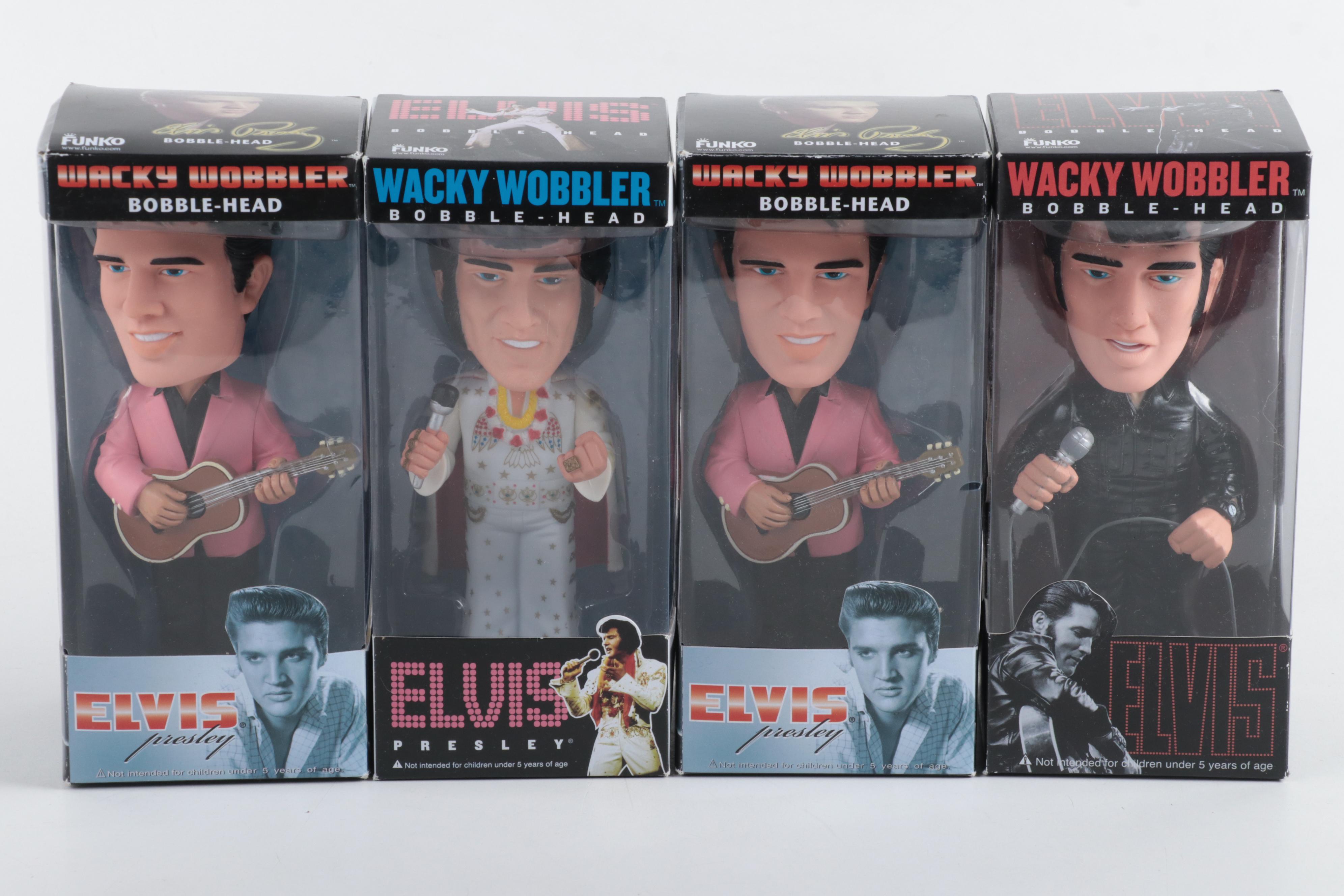 Elvis Presley Memorabilia Including Magazines, Bobbleheads, Calendars and More