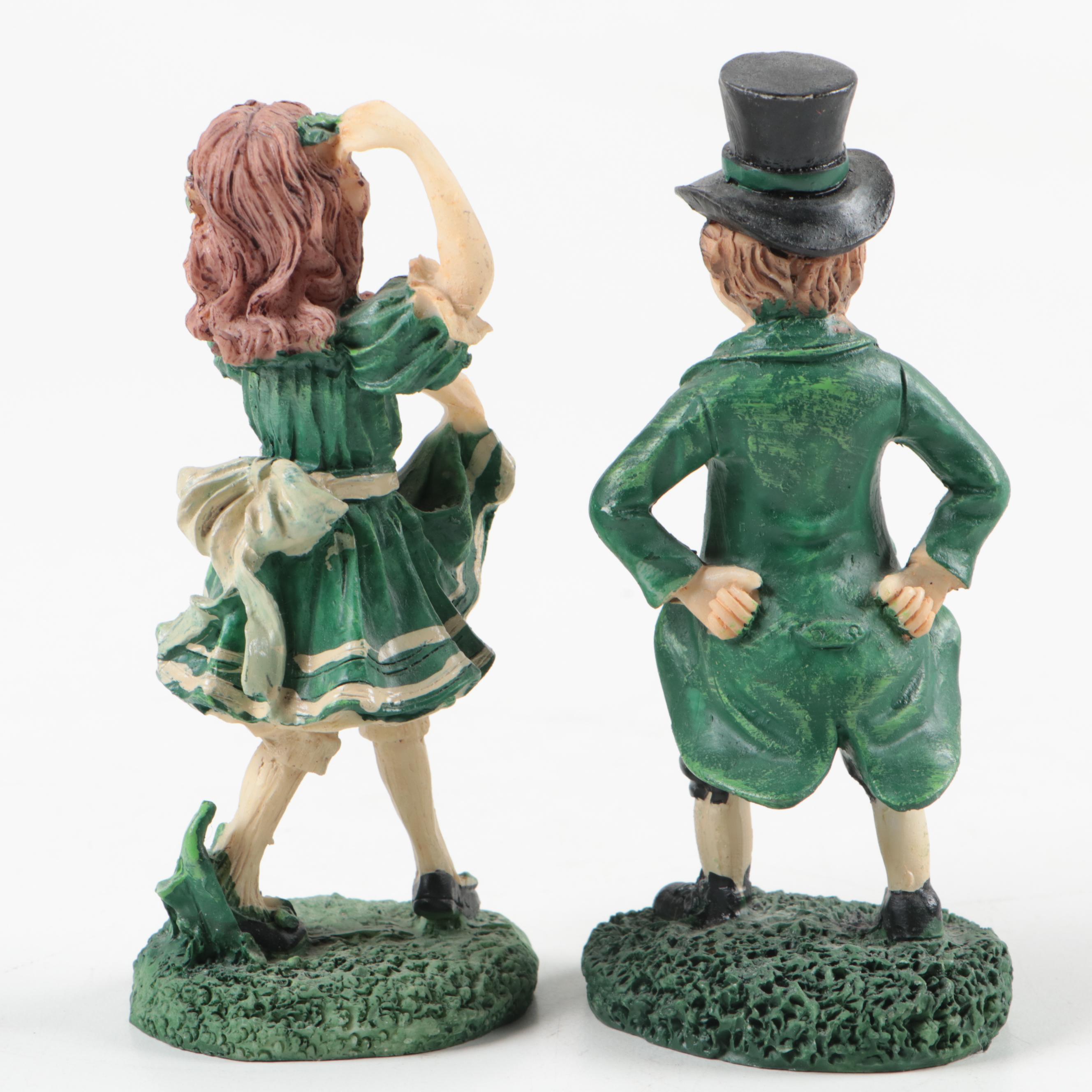 Celtic Brasswear Plaque, Irish Toby Mug and Figurines