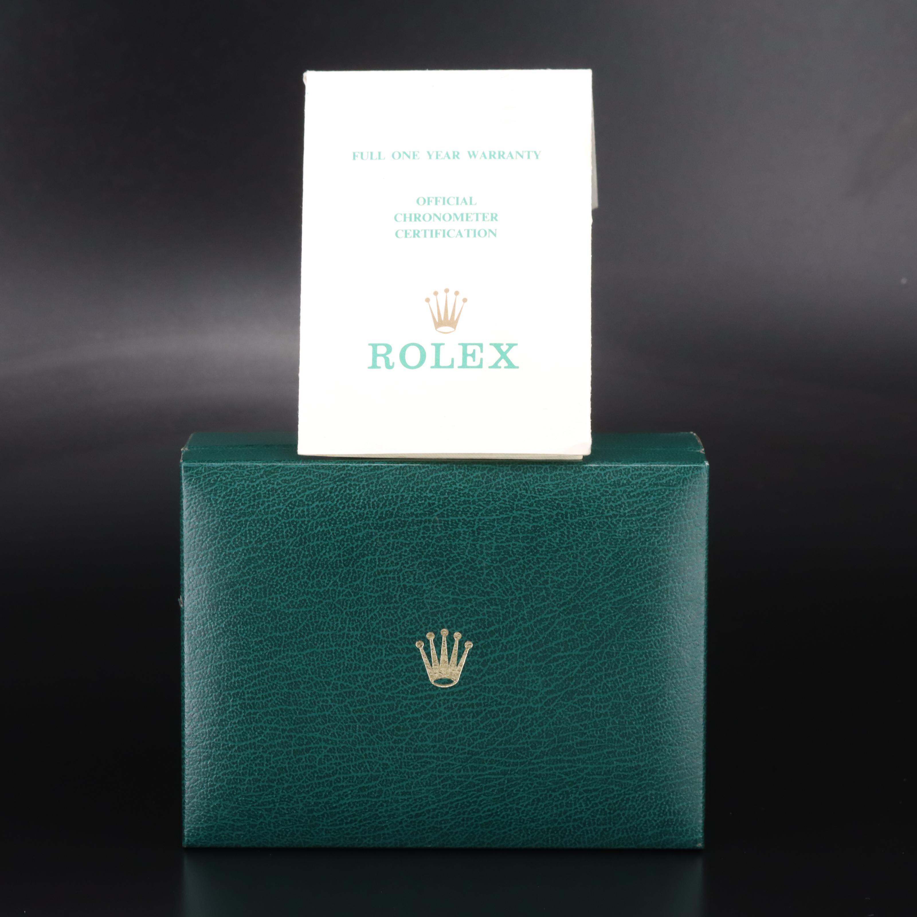 1986 18K and Stainless Steel Rolex Datejust Watch