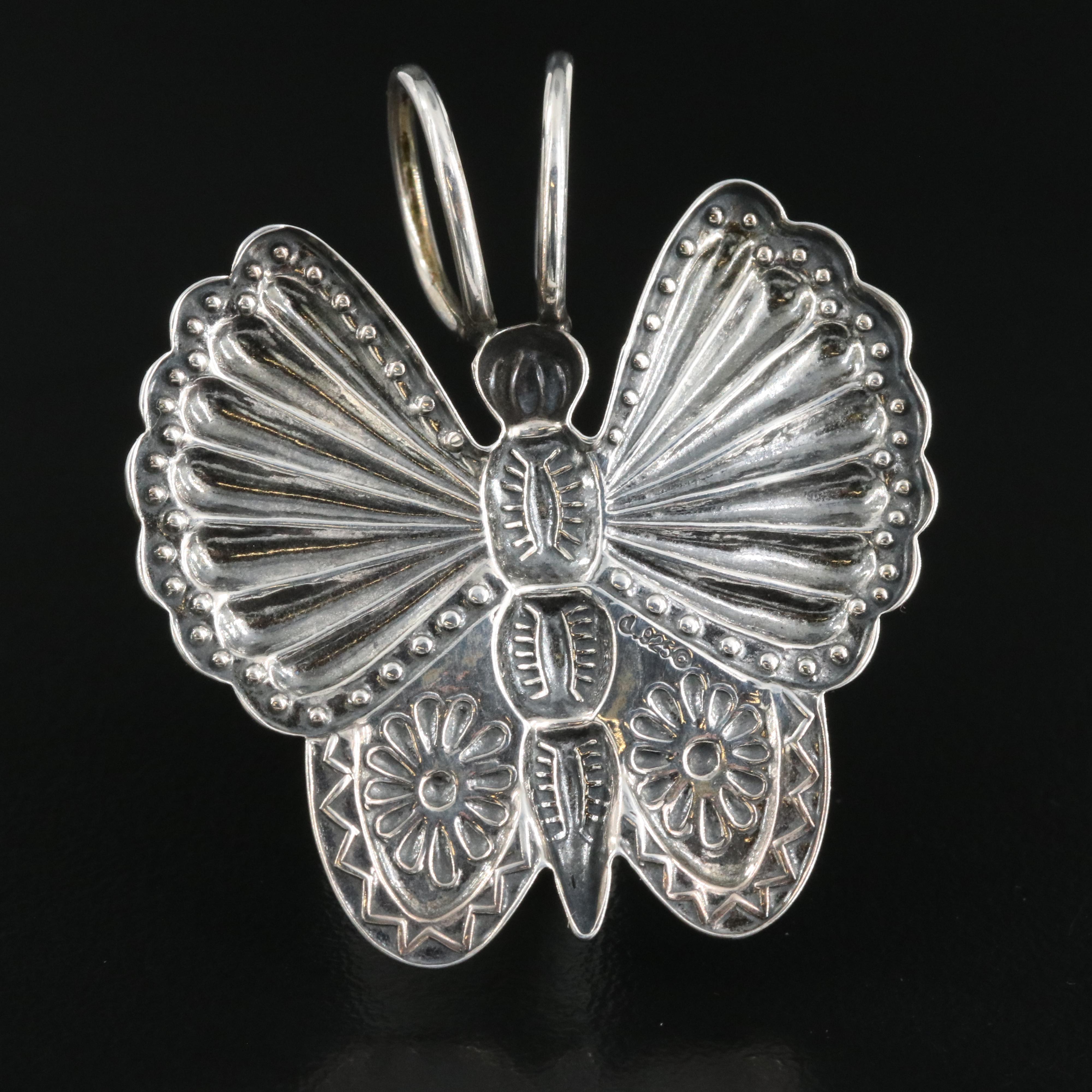 Relios Sterling Silver Butterfly Pendant