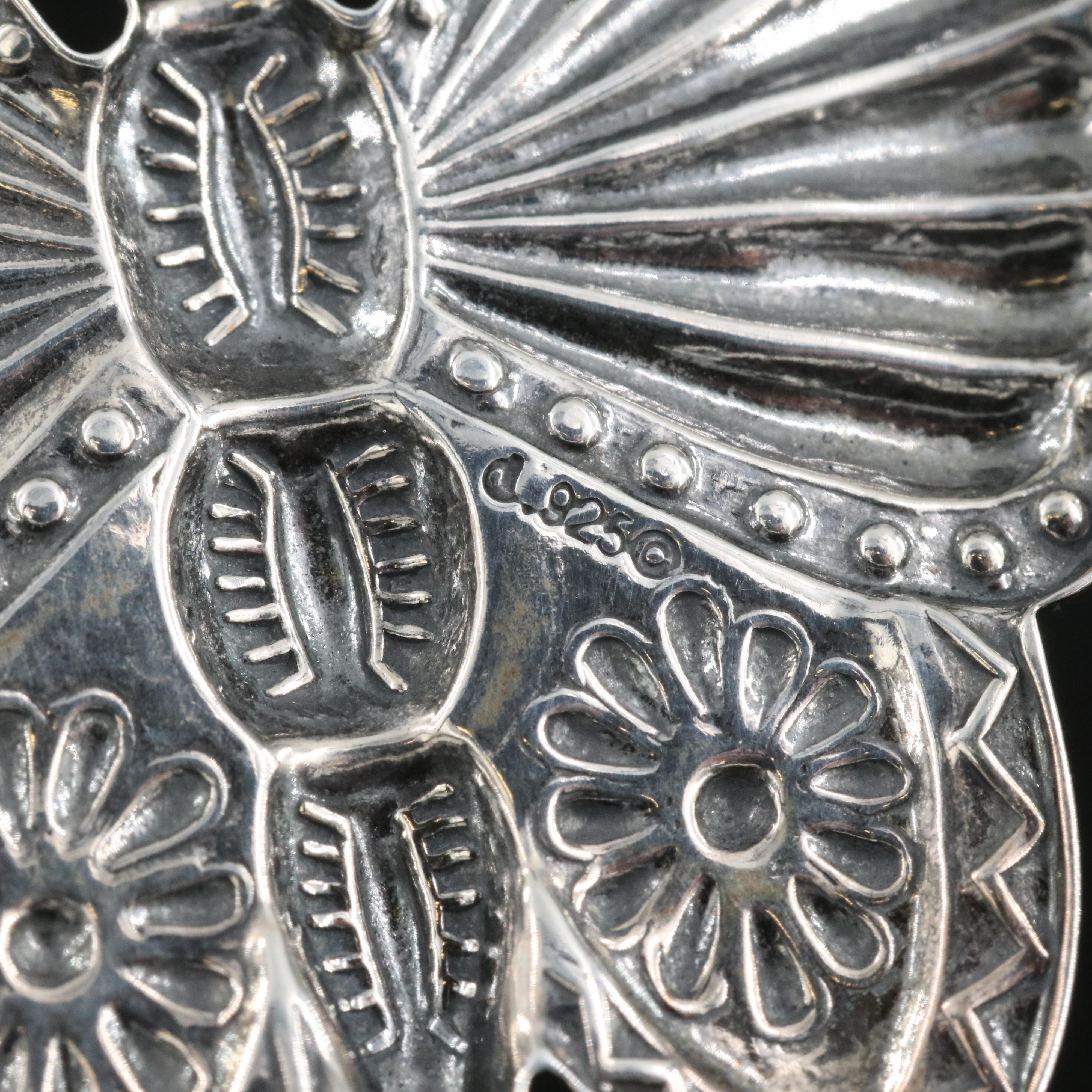 Relios Sterling Silver Butterfly Pendant