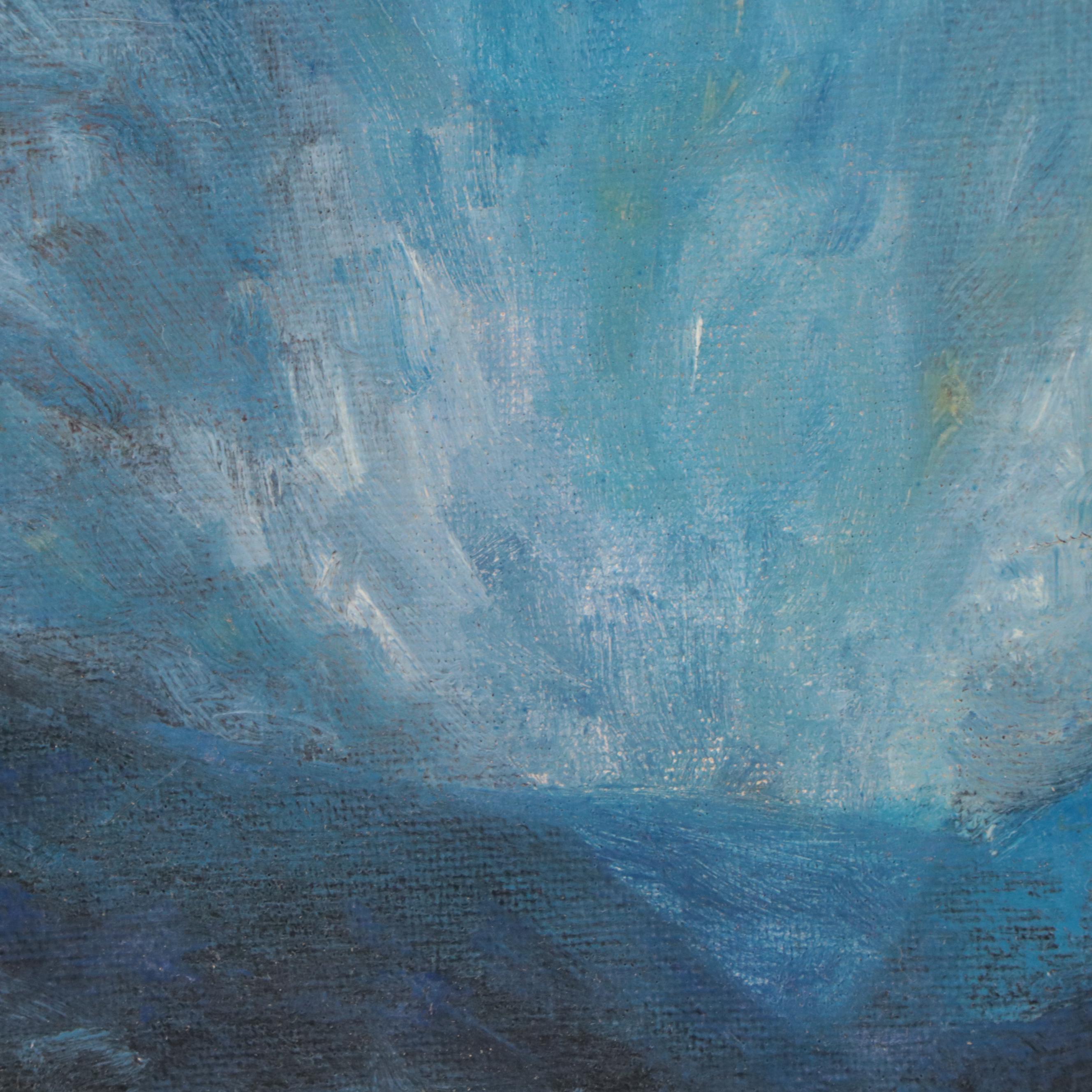 Non-objective Acrylic Painting and Watercolor Painting