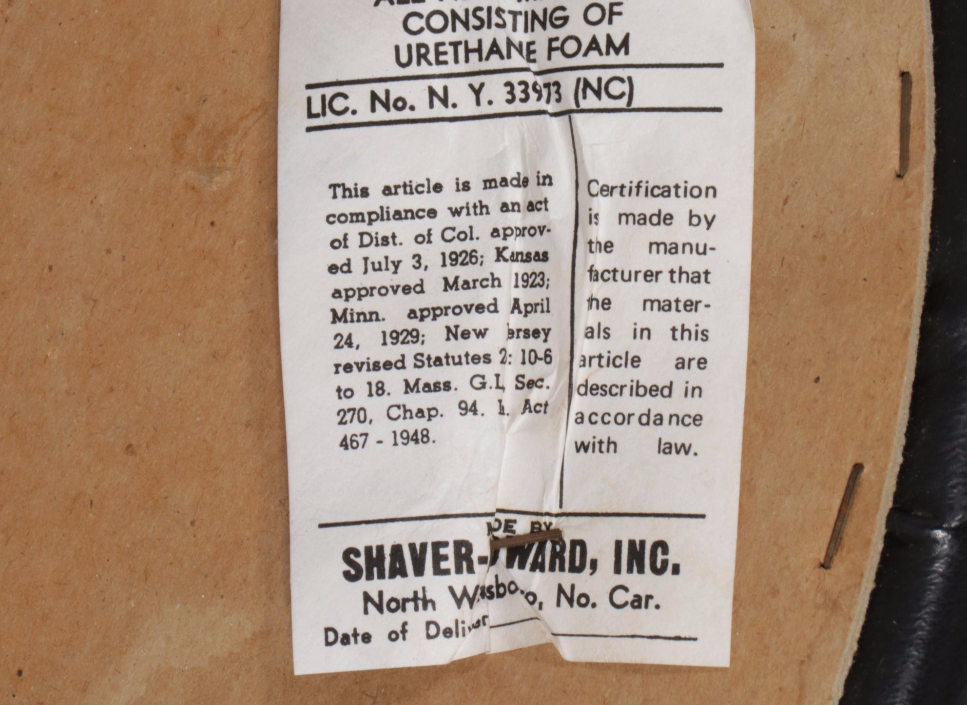 Shaver-Howard Brushed Steel, Black Vinyl and Glass Top Three-Piece Bistro Set