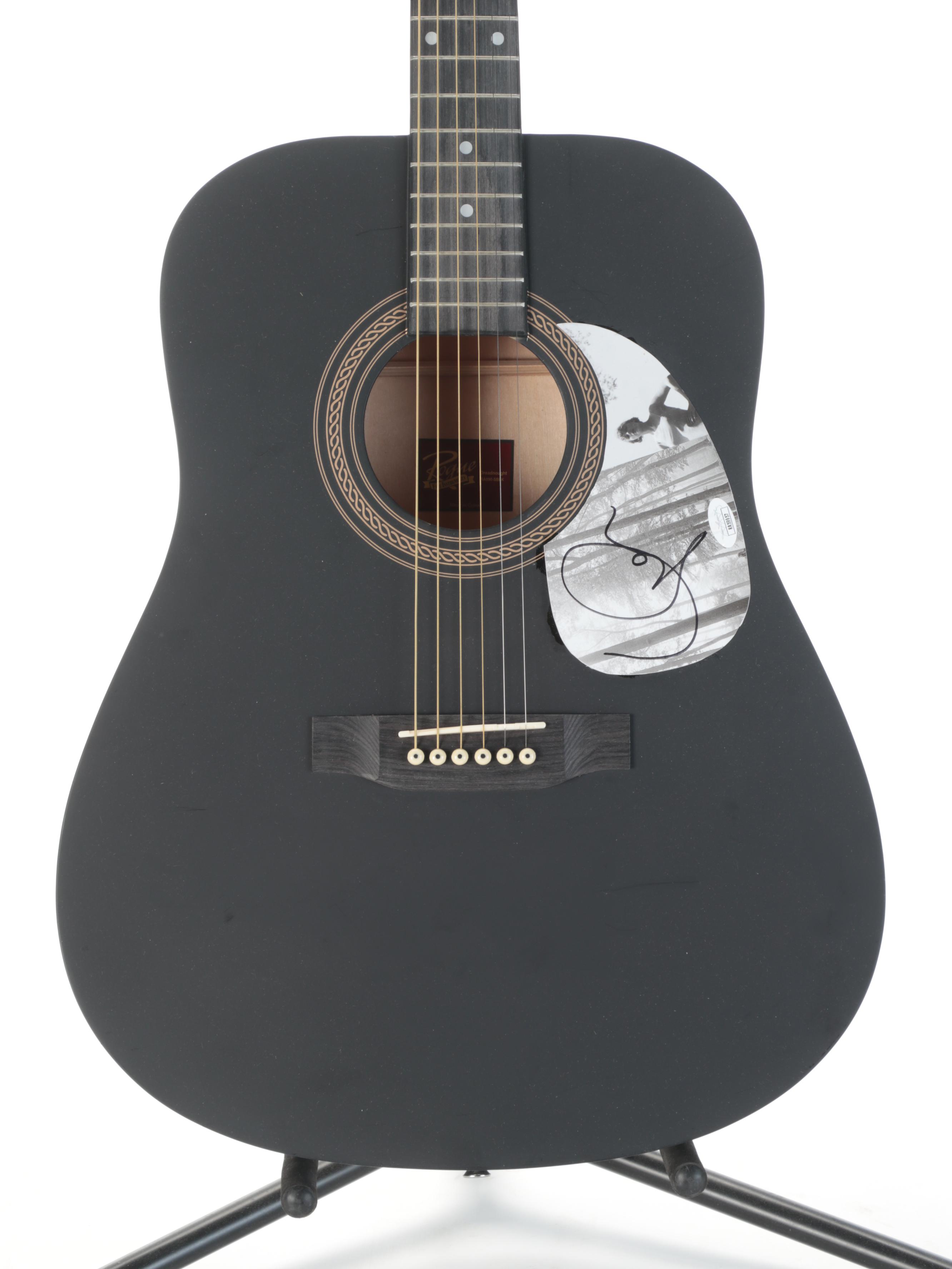 Taylor Swift Signed Rogue Dreadnought Acoustic Guitar