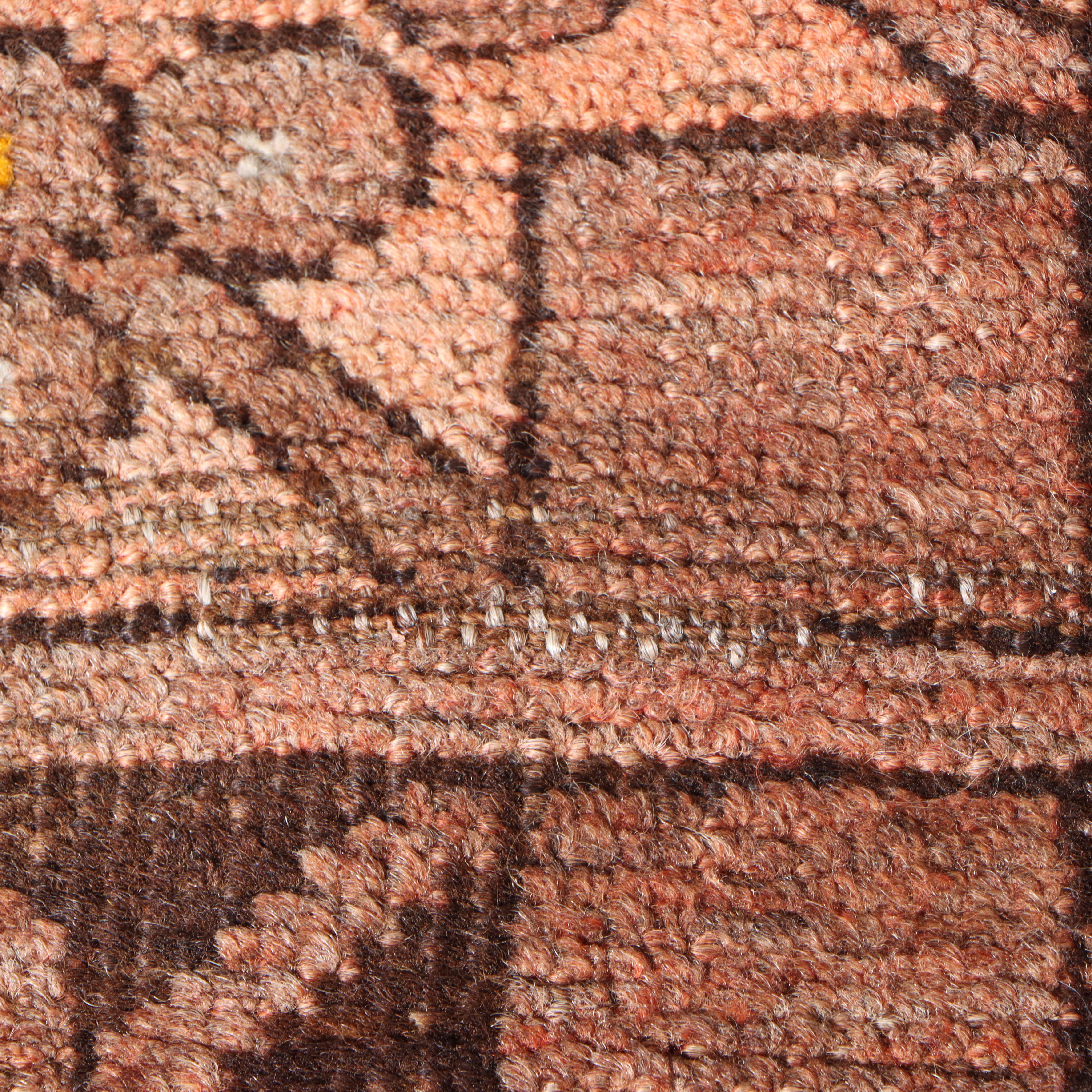 3'7 x 5'3 Hand-Knotted Afghan Turkmen Ersari Area Rug