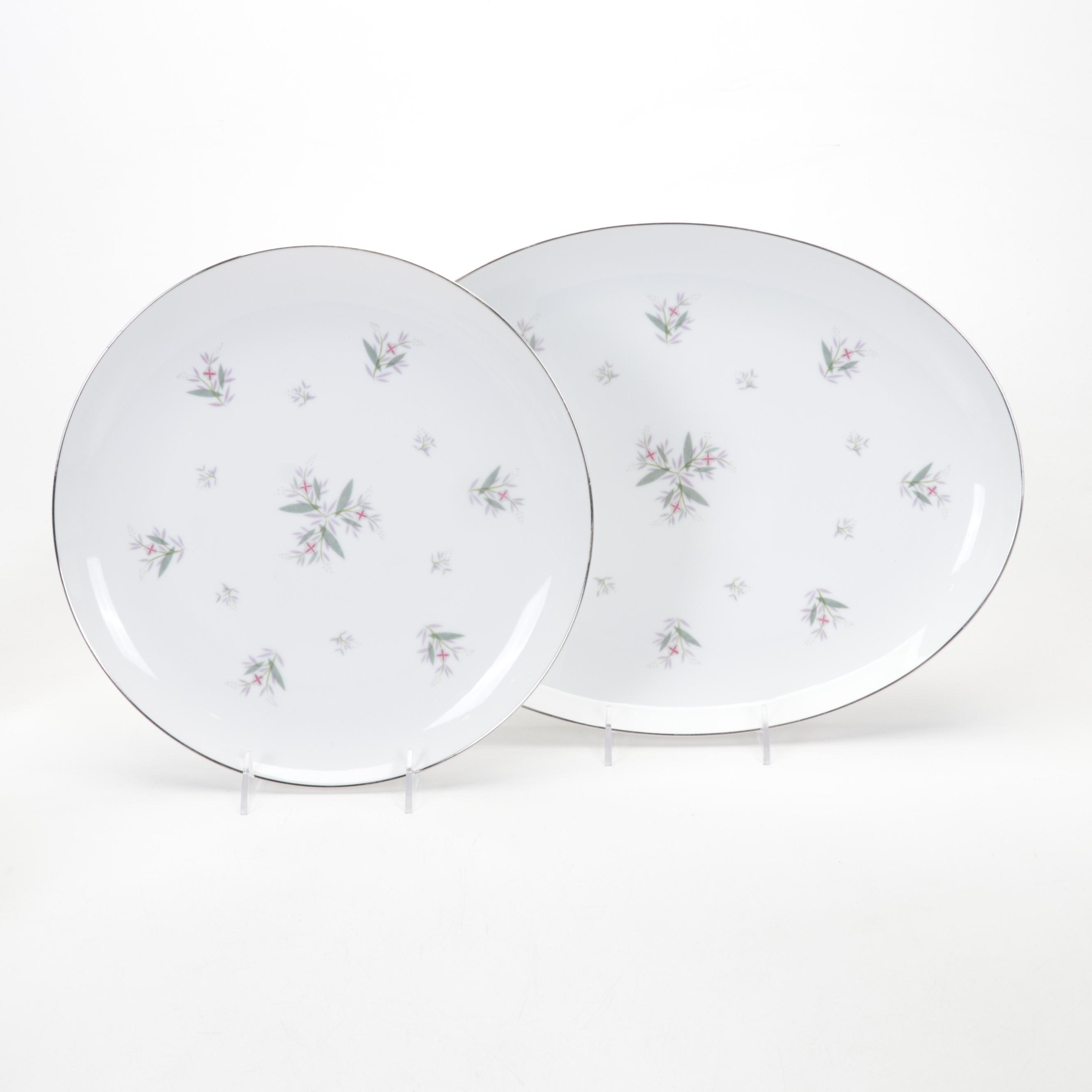 Jyoto Fine China "Calumet" Dinnerware, Mid-20th Century