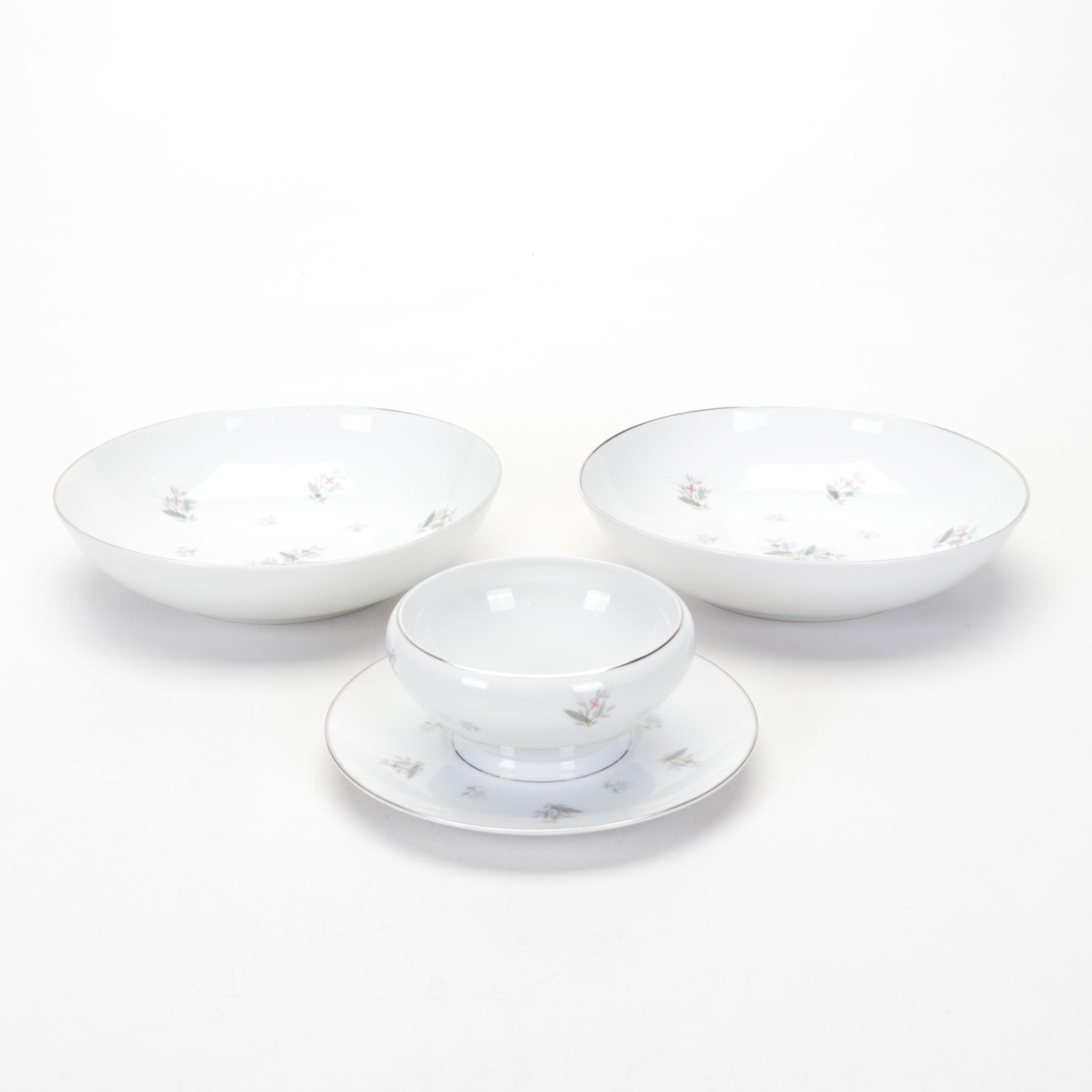 Jyoto Fine China "Calumet" Dinnerware, Mid-20th Century