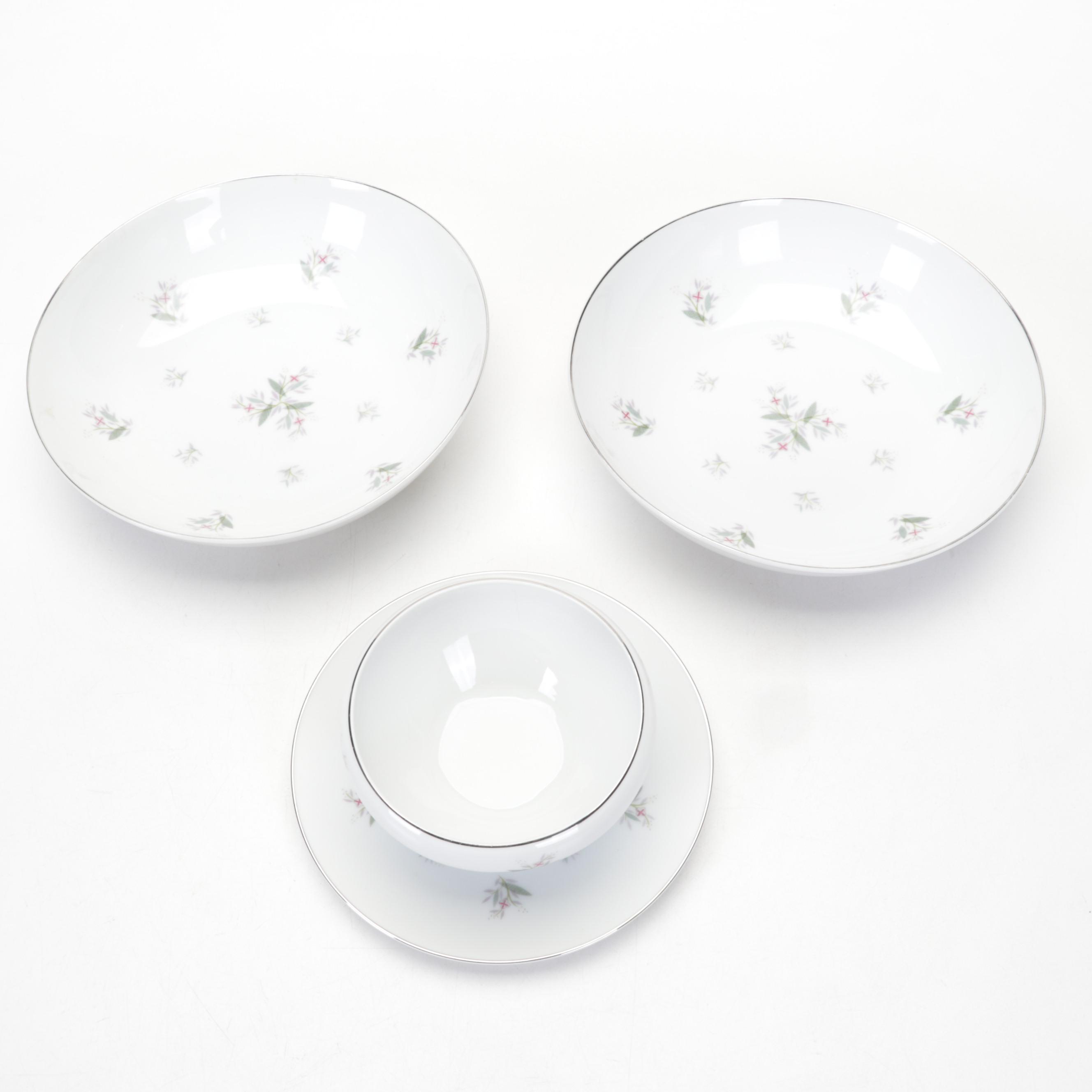 Jyoto Fine China "Calumet" Dinnerware, Mid-20th Century