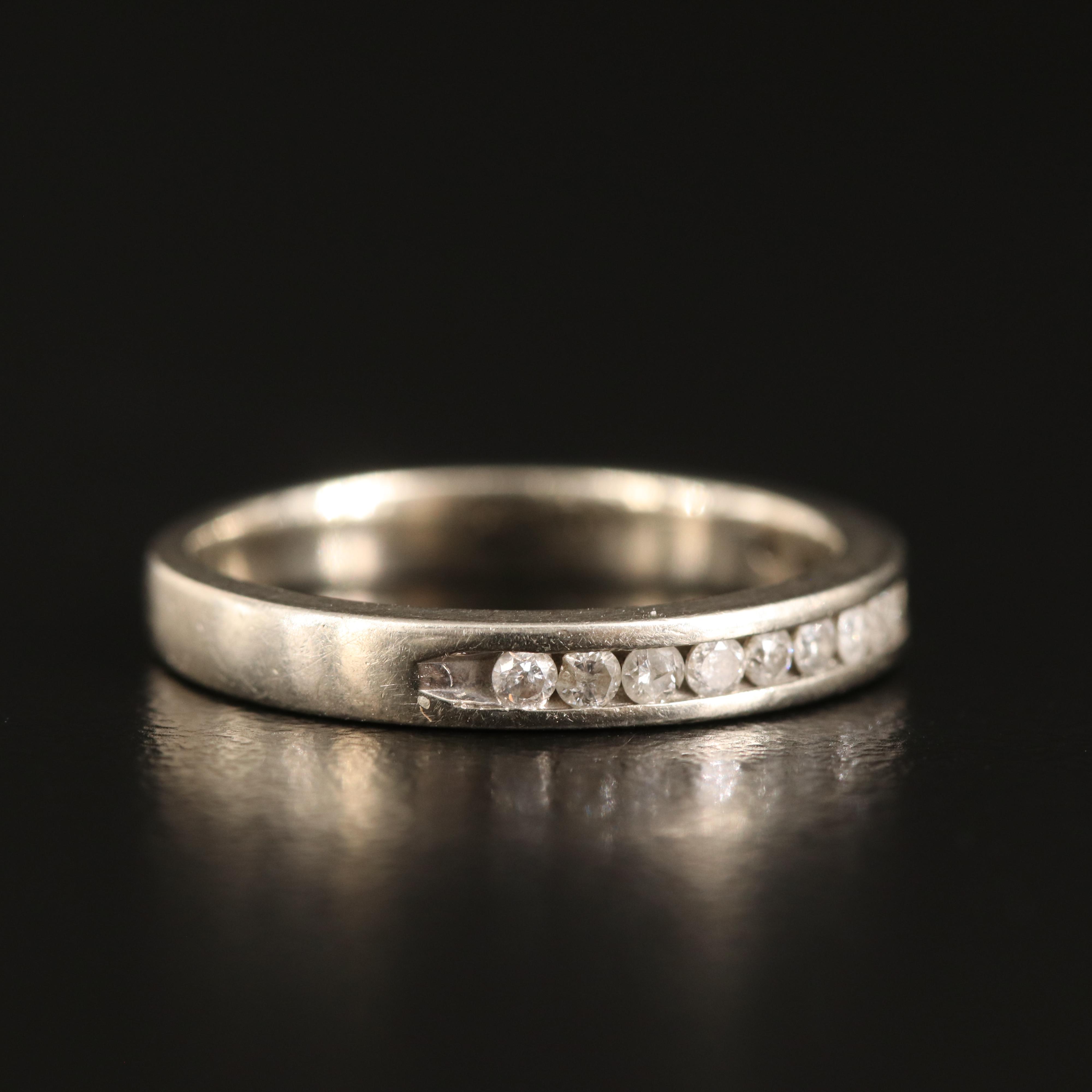 10K 0.24 CTW Diamond Band