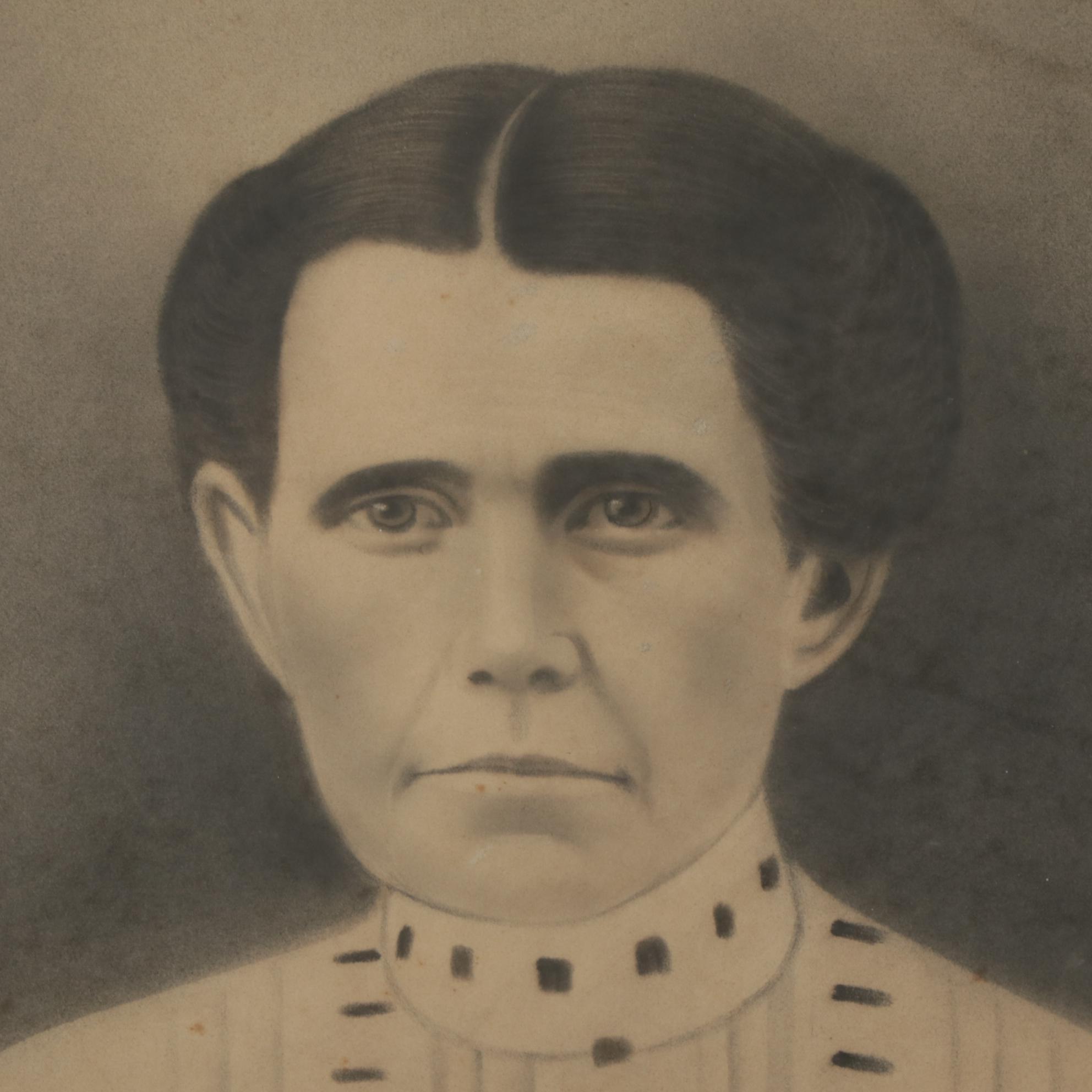 Crayon Portraits of Women, Circa 1900