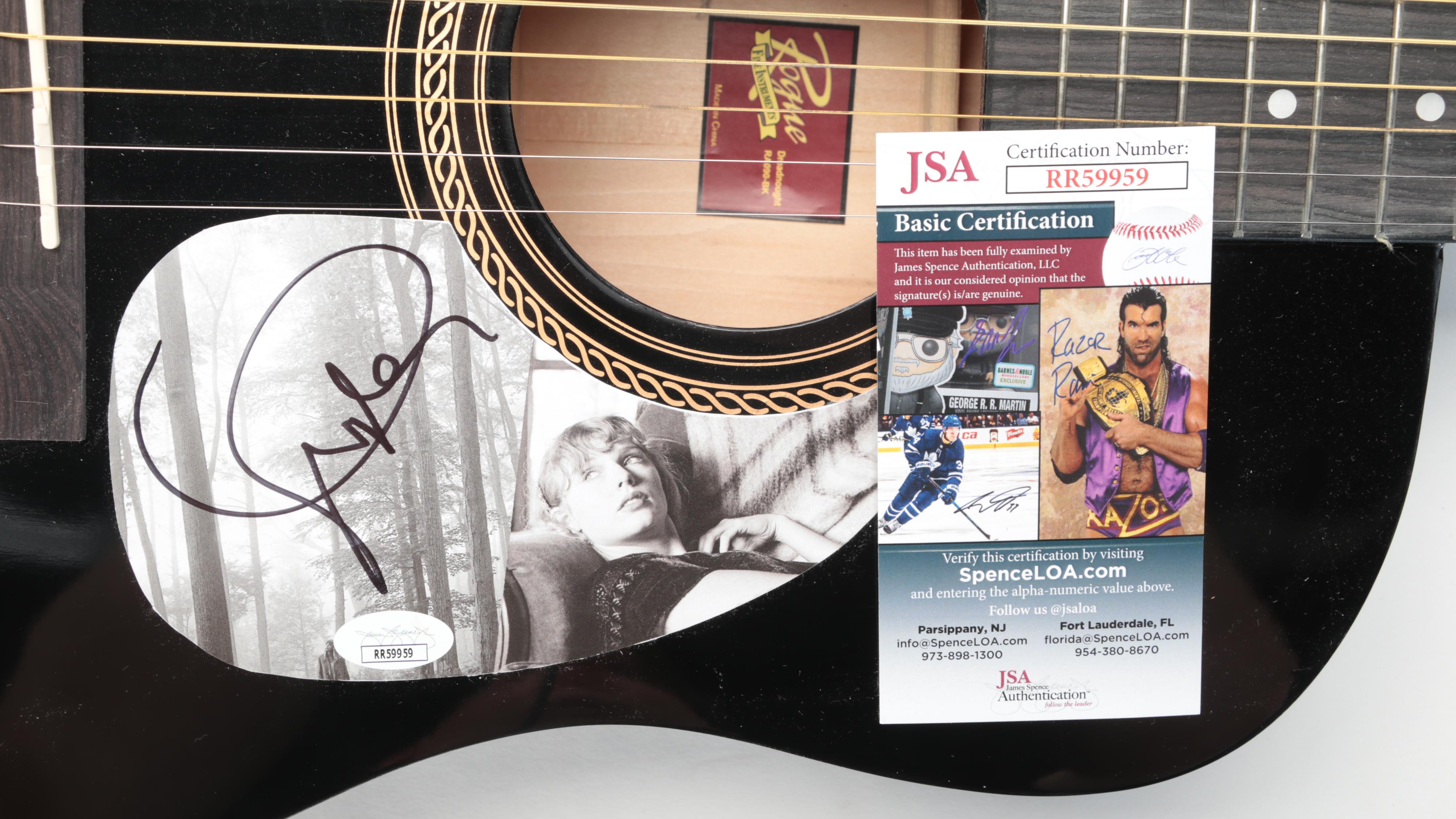 Taylor Swift Signed Rogue Dreadnought Acoustic Guitar