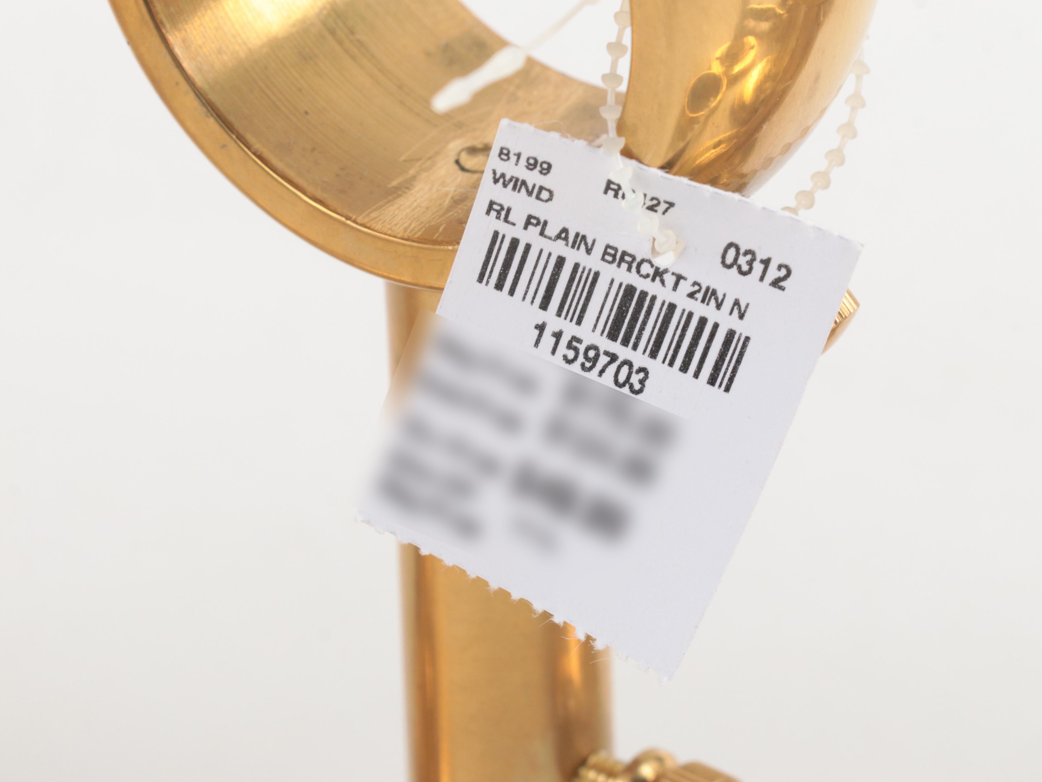 Ralph Lauren Home Curtain Rod with Urn Finials and Brackets