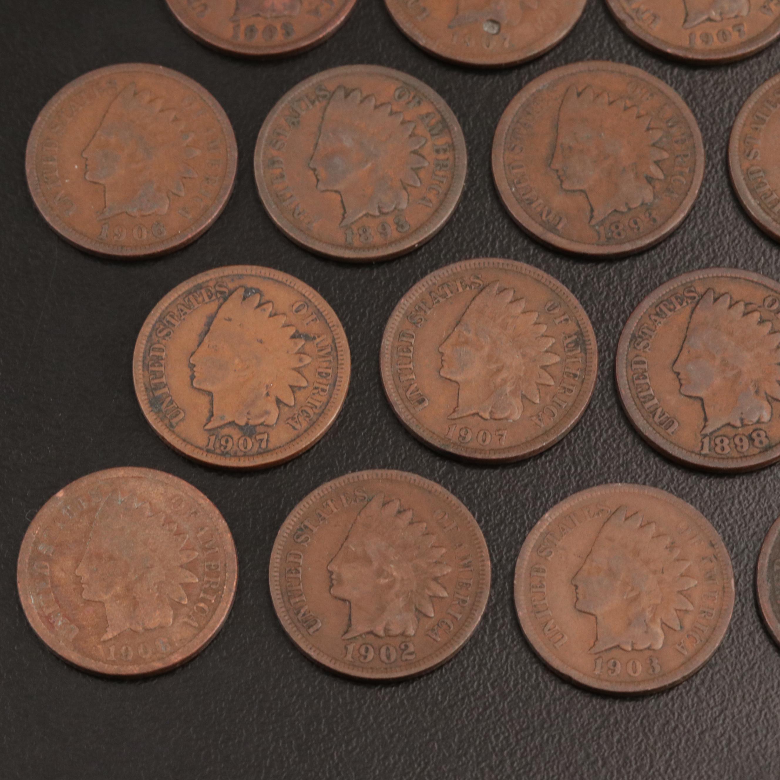 One Hundred-Fifty Indian Head Cents, Dated 1880-1909