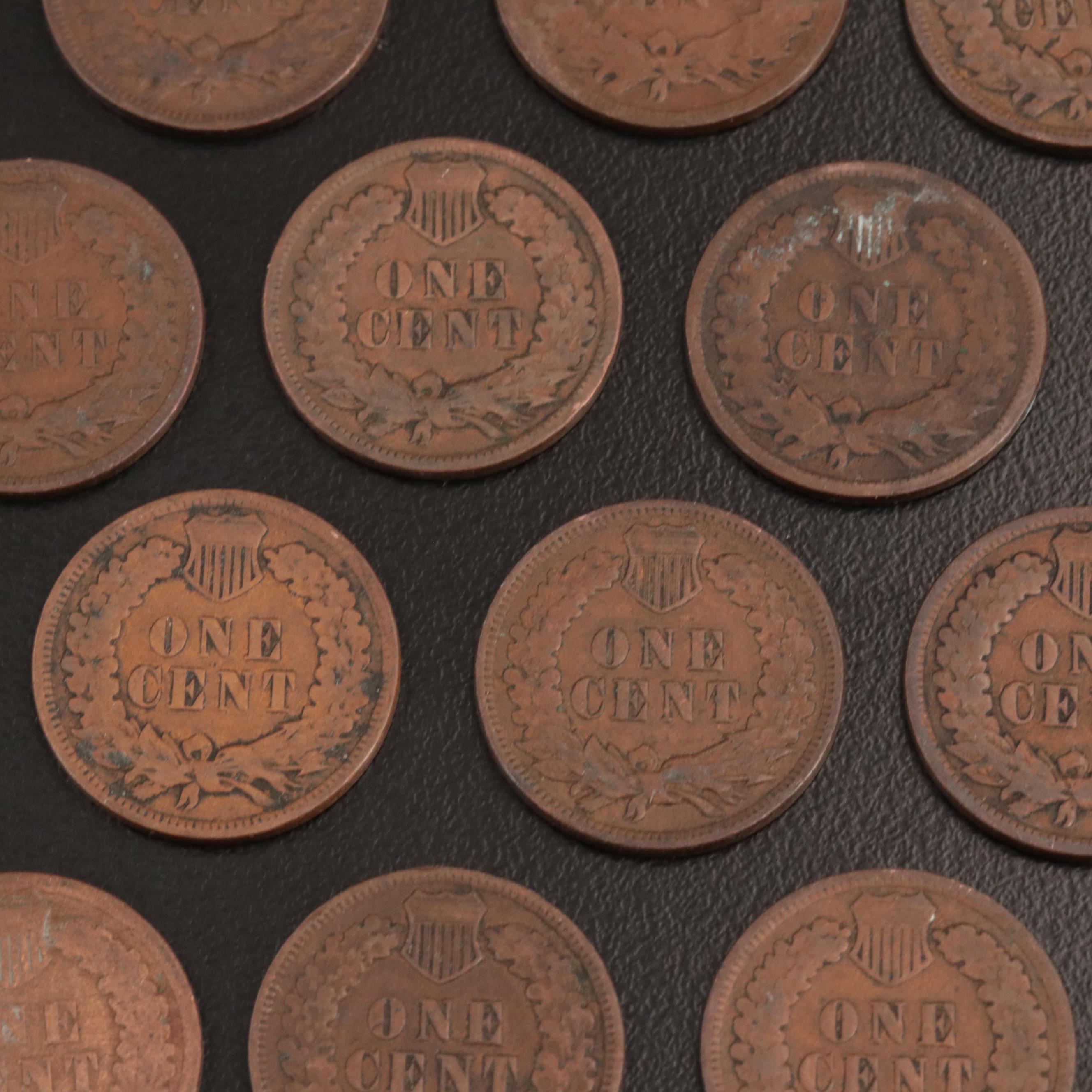 One Hundred-Fifty Indian Head Cents, Dated 1880-1909