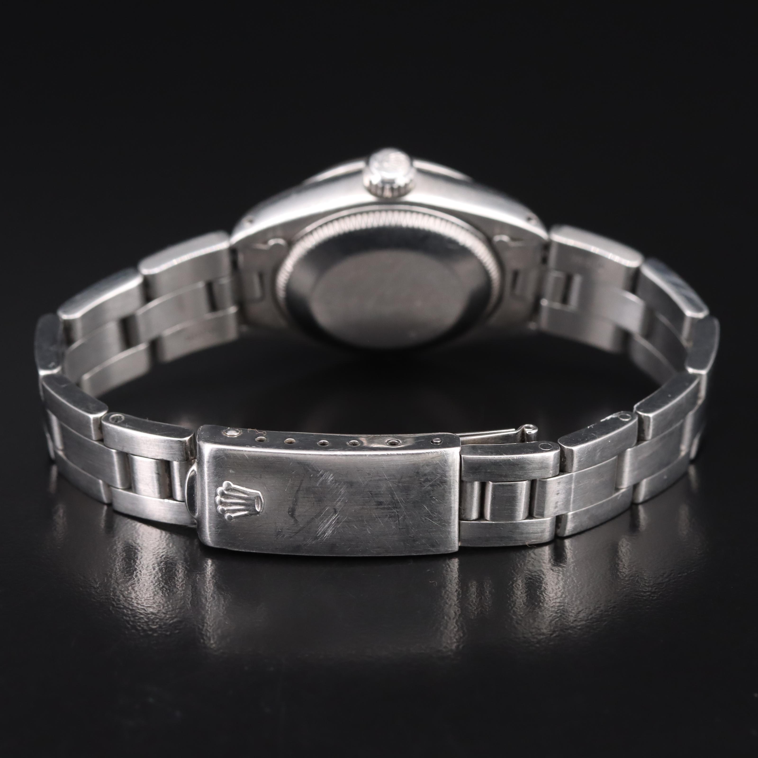 1979 Rolex Oyster Perpetual Diamond Dial Datejust Watch