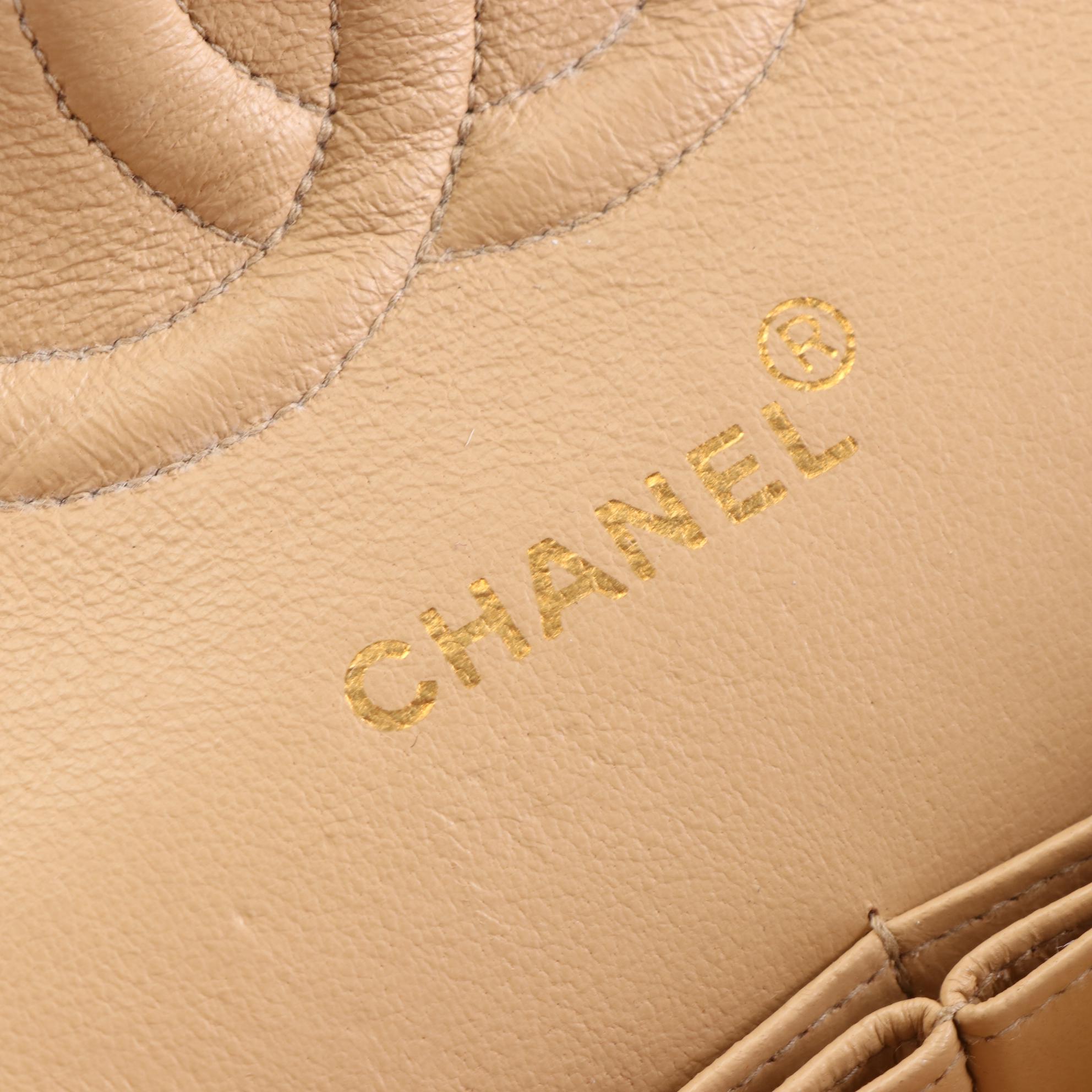 Chanel Classic Double Flap Bag Small in Quilted Lambskin Leather