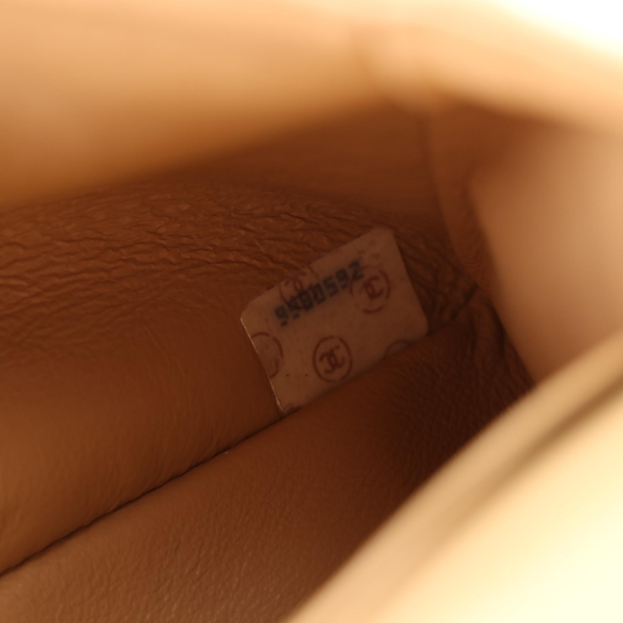 Chanel Classic Double Flap Bag Small in Quilted Lambskin Leather