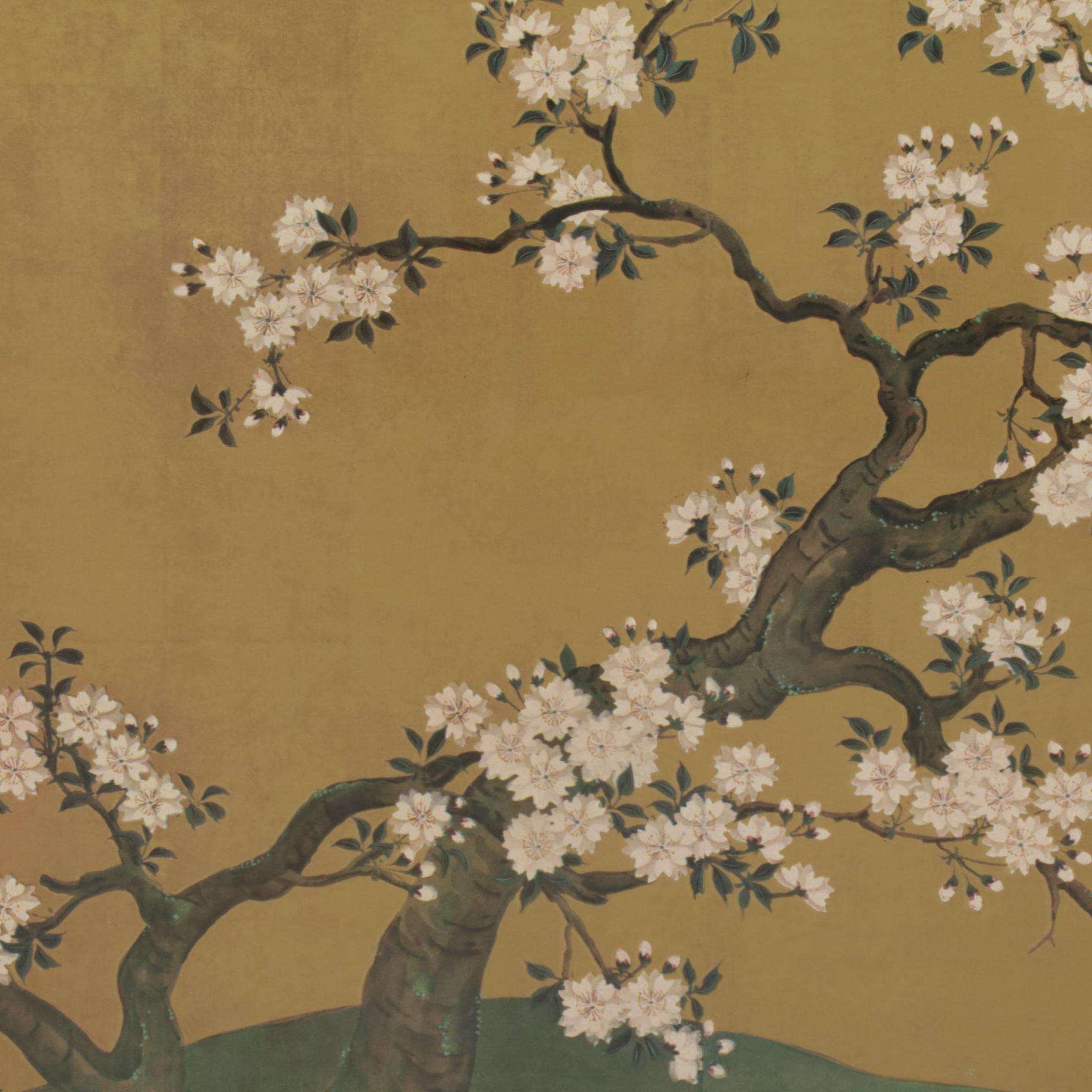 Turner Mfg. Co. Offset Lithograph "Blossoming Spring," Circa 1965