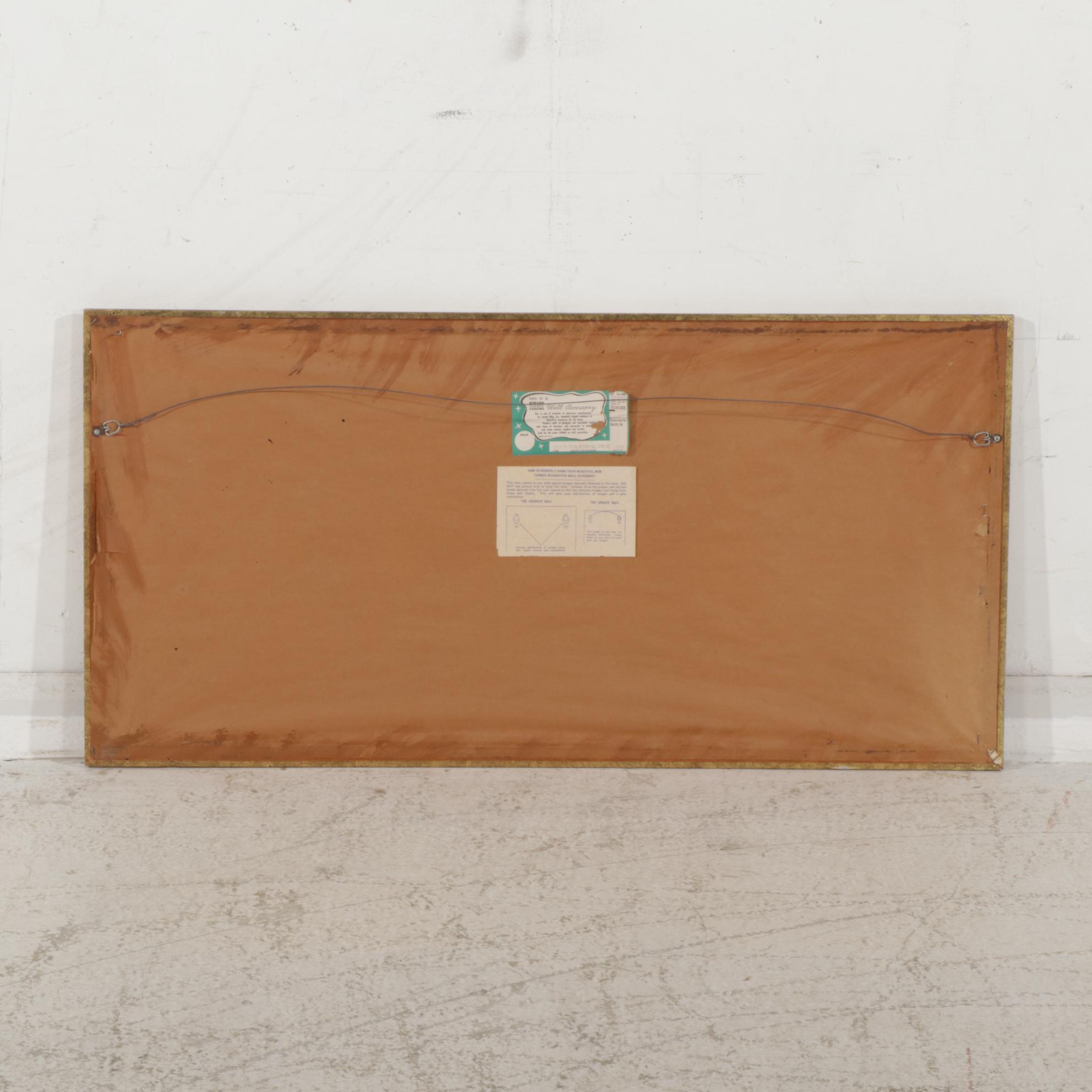 Turner Mfg. Co. Offset Lithograph "Blossoming Spring," Circa 1965