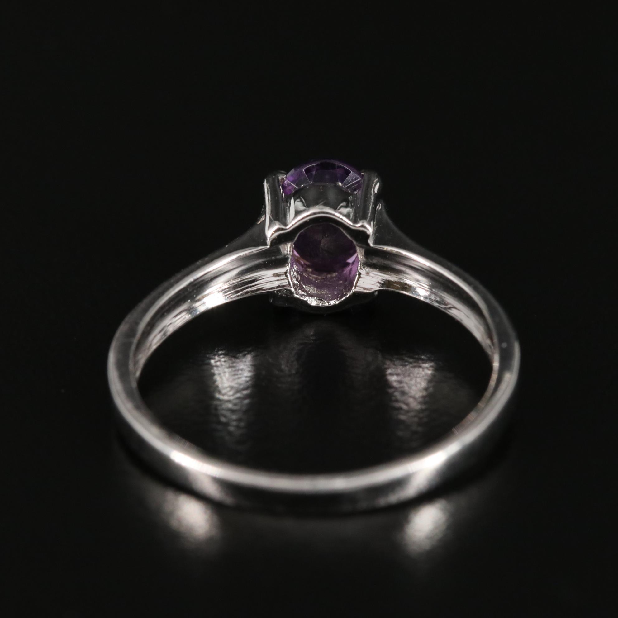 Sterling Amethyst Ring