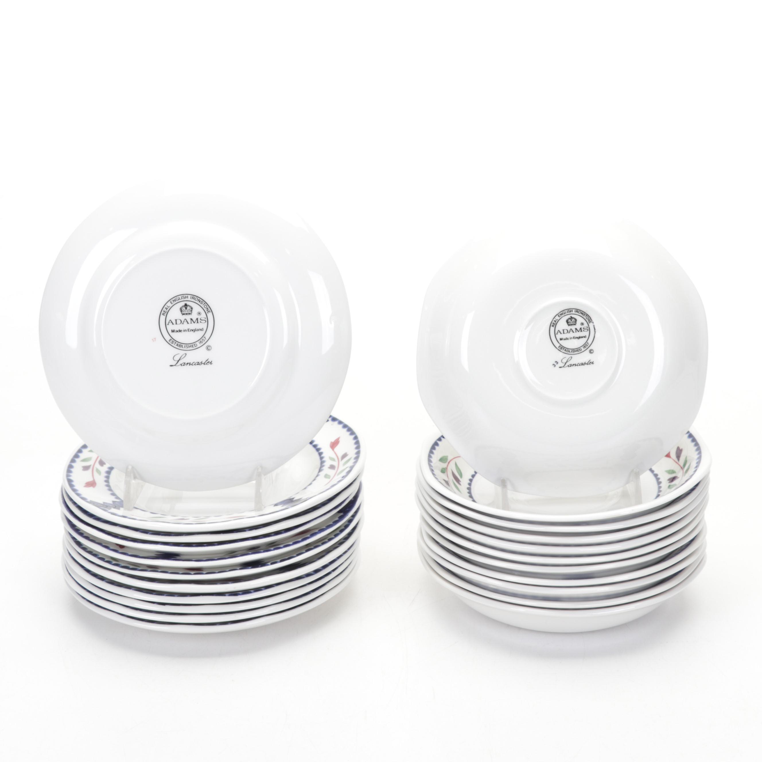 Adams English Ironstone "Lancaster" Dinnerware, 1969-1998