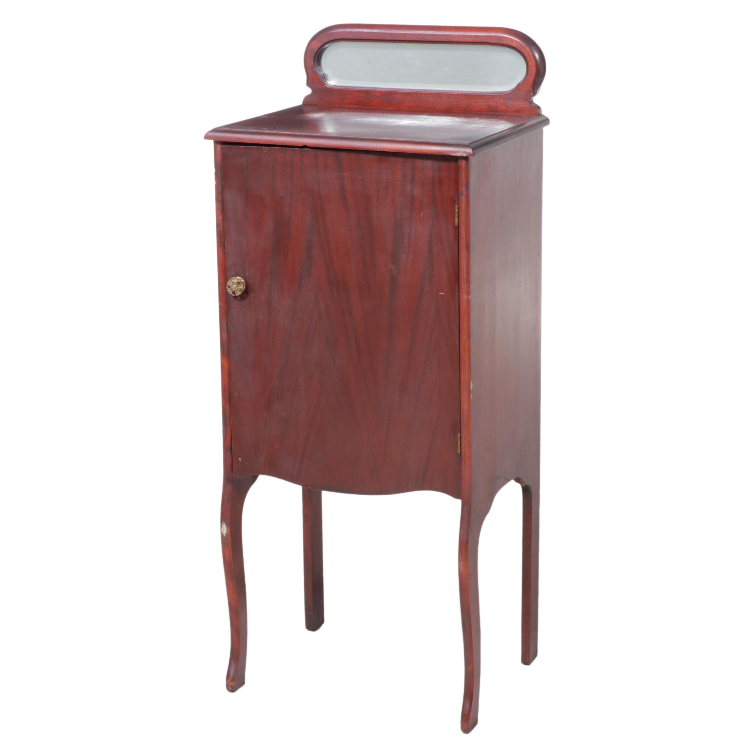 Late Victorian Mahongany-Finished Sheet Music Cabinet, Early 20th Century