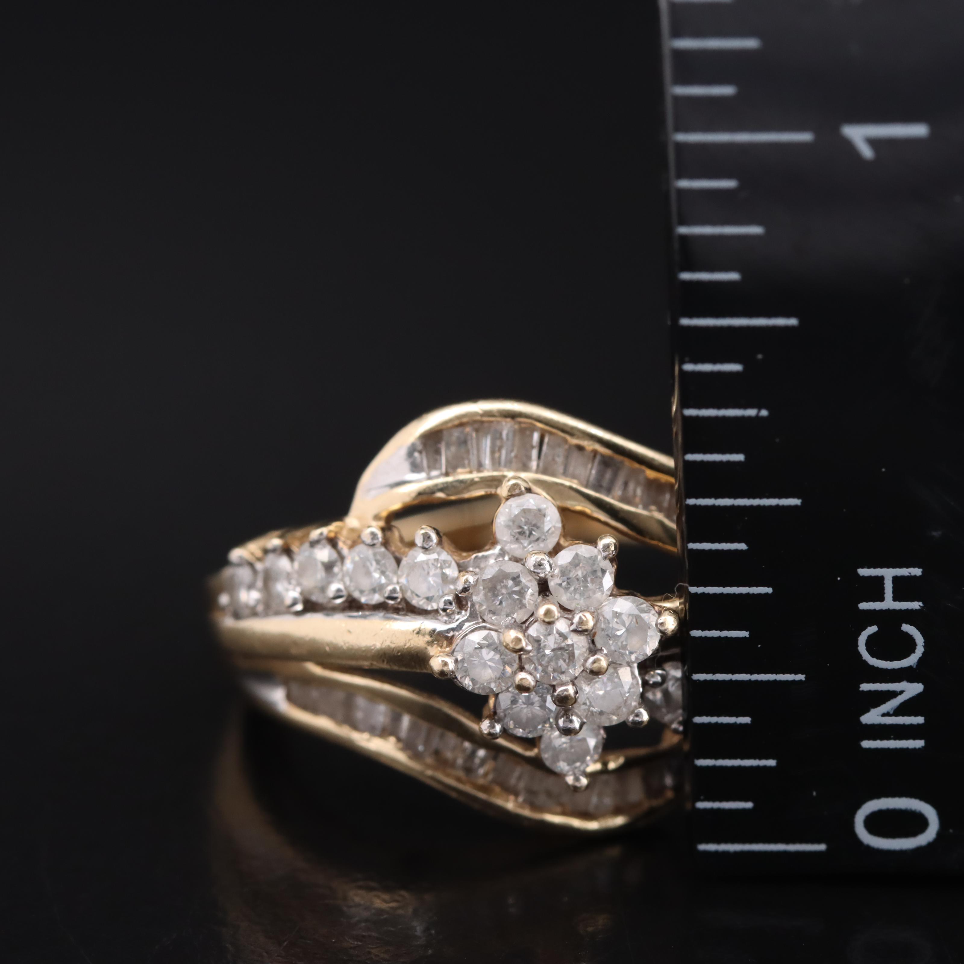 10K 1.02 CTW Diamond Ring