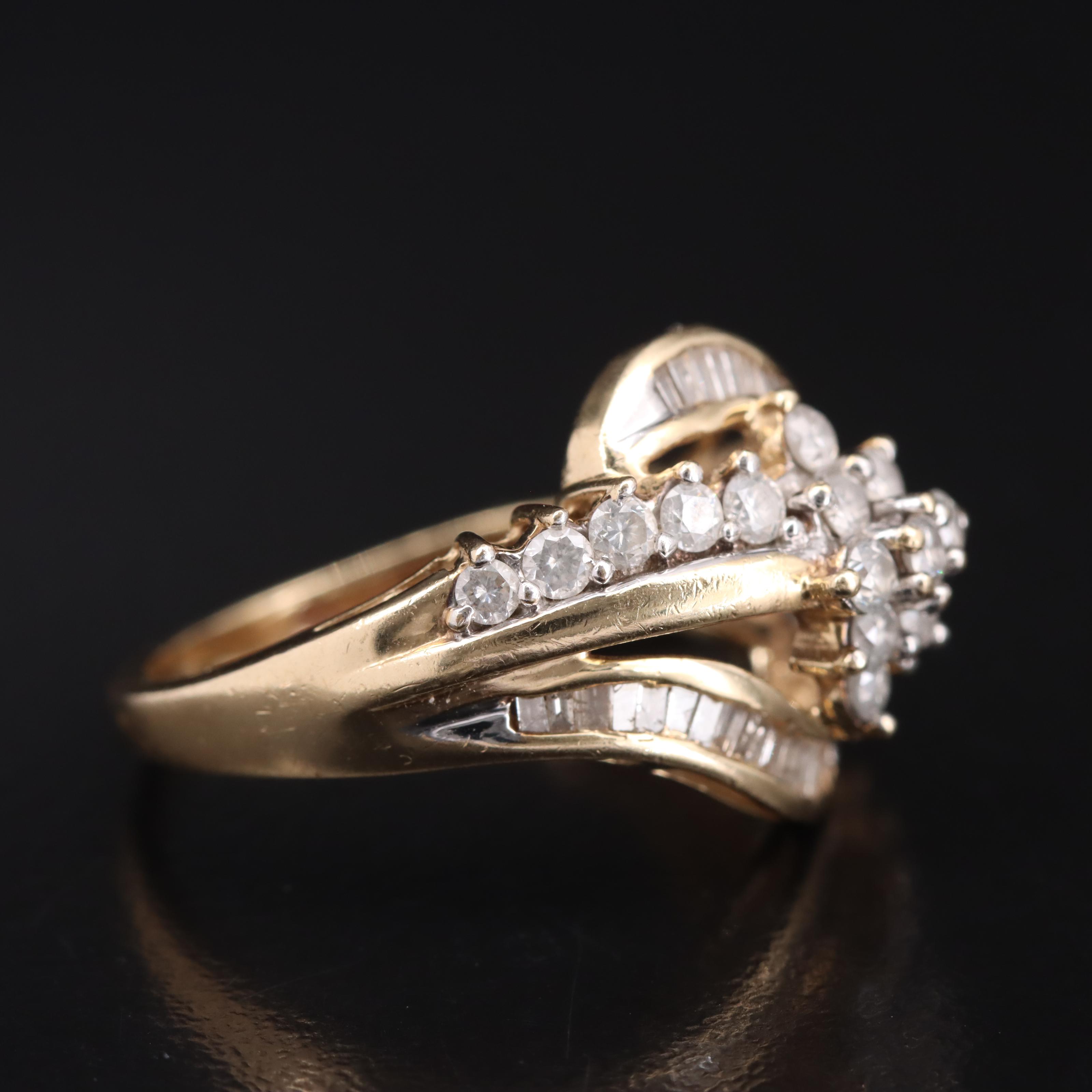 10K 1.02 CTW Diamond Ring