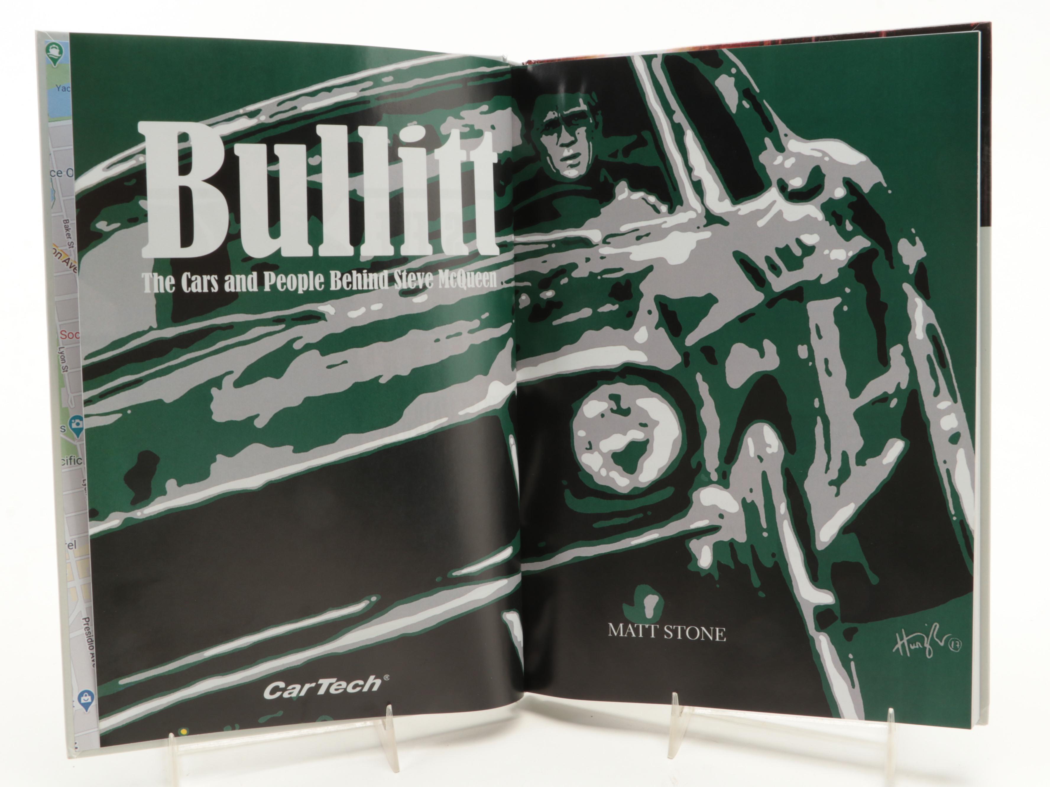 First Edition "Bullitt: The Cars Behind Steve McQueen" by Matt Stone, 2020