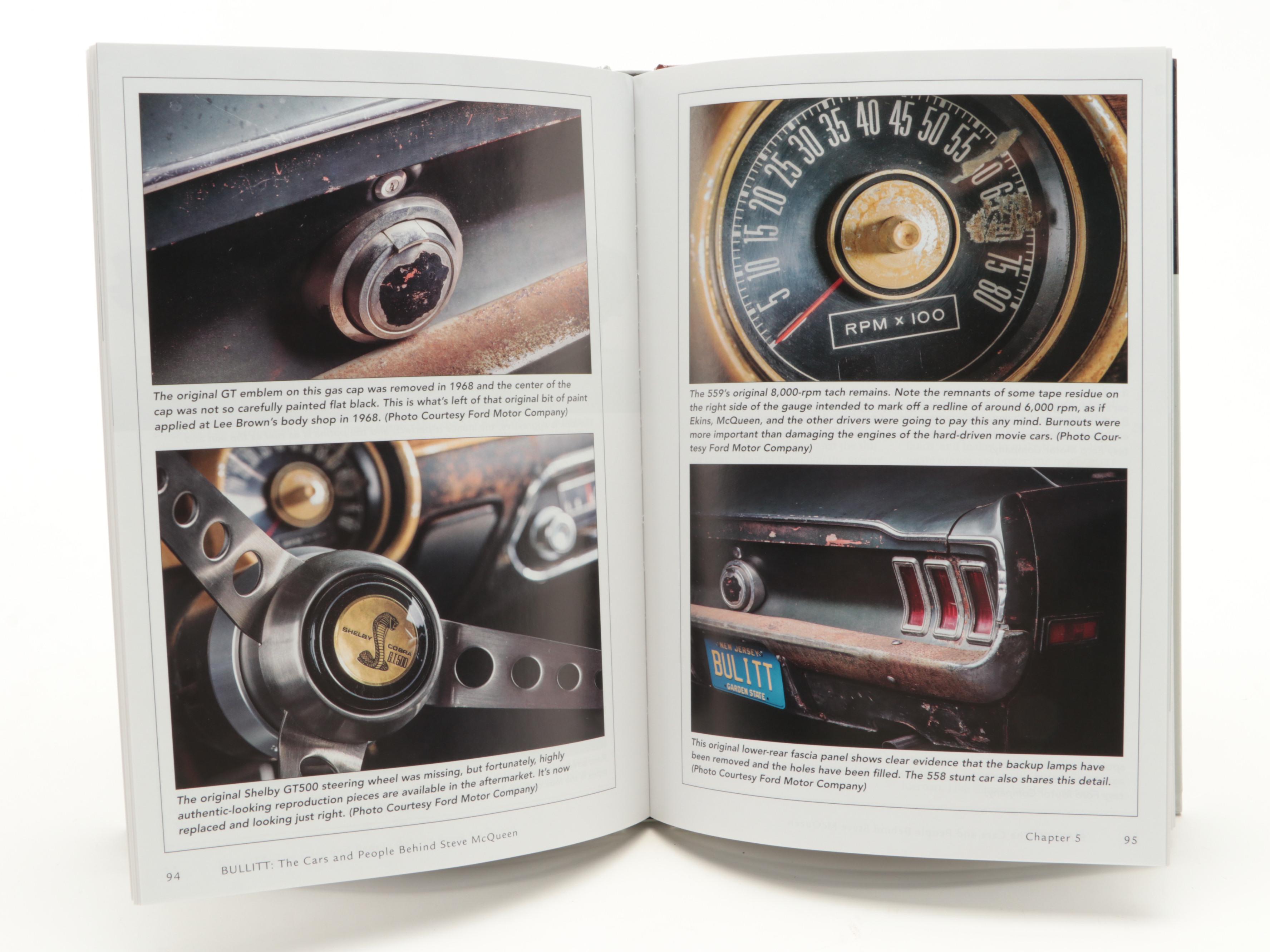 First Edition "Bullitt: The Cars Behind Steve McQueen" by Matt Stone, 2020