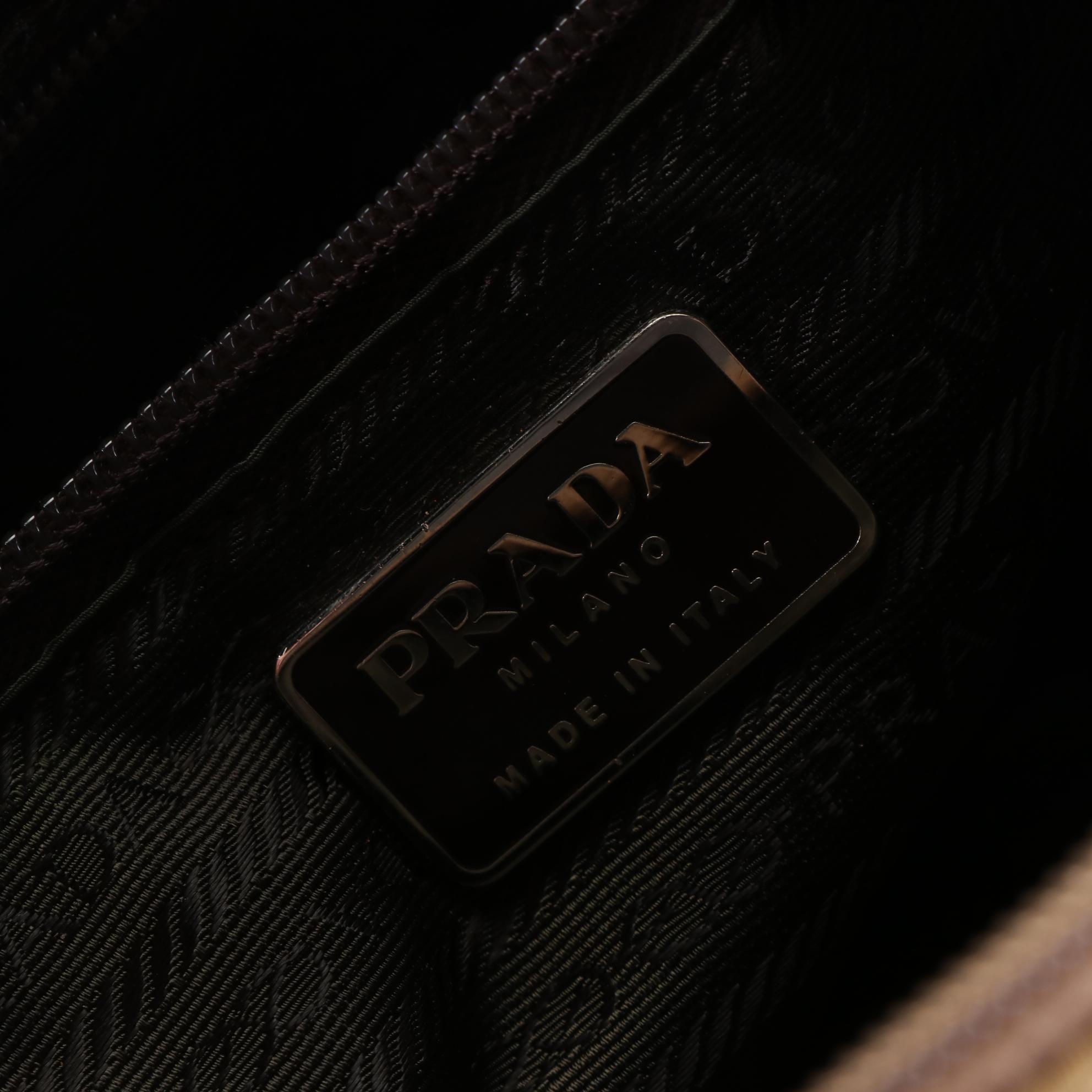 Prada Shoulder Bag in Tessuto Nylon and Leather