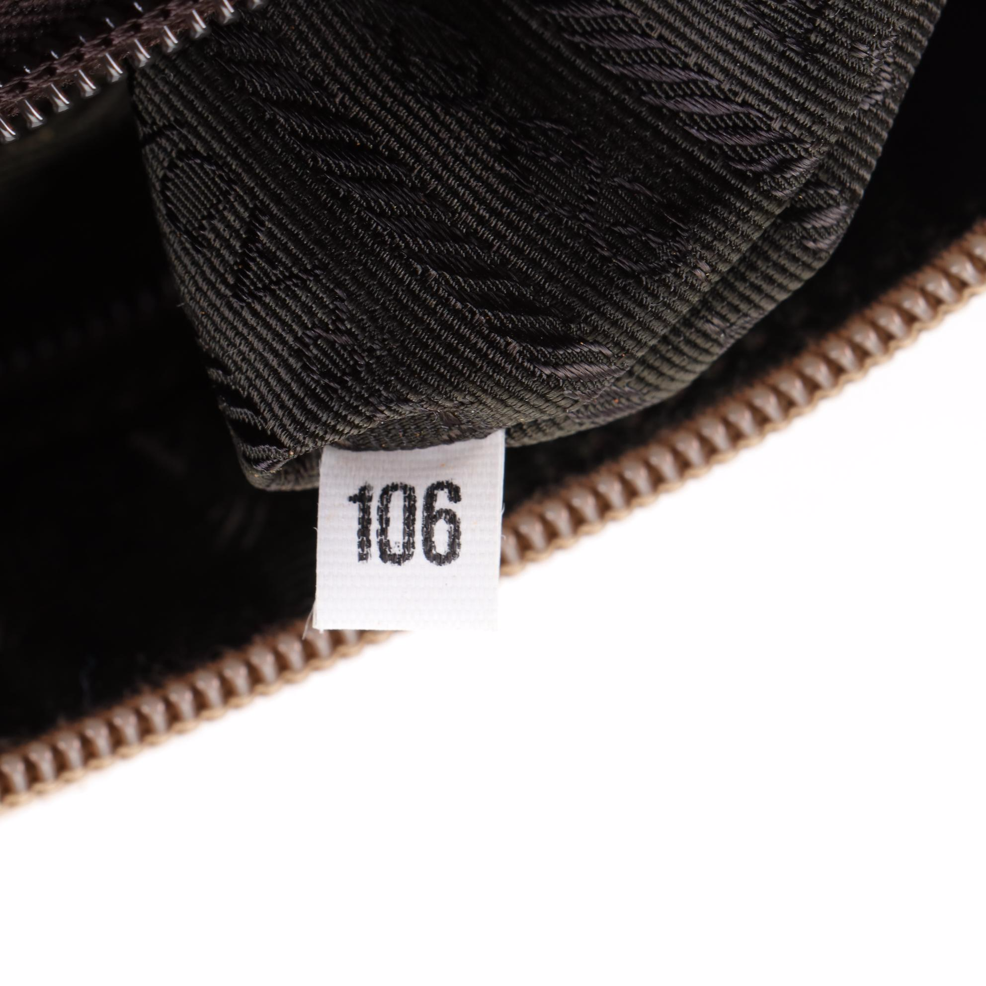 Prada Shoulder Bag in Tessuto Nylon and Leather