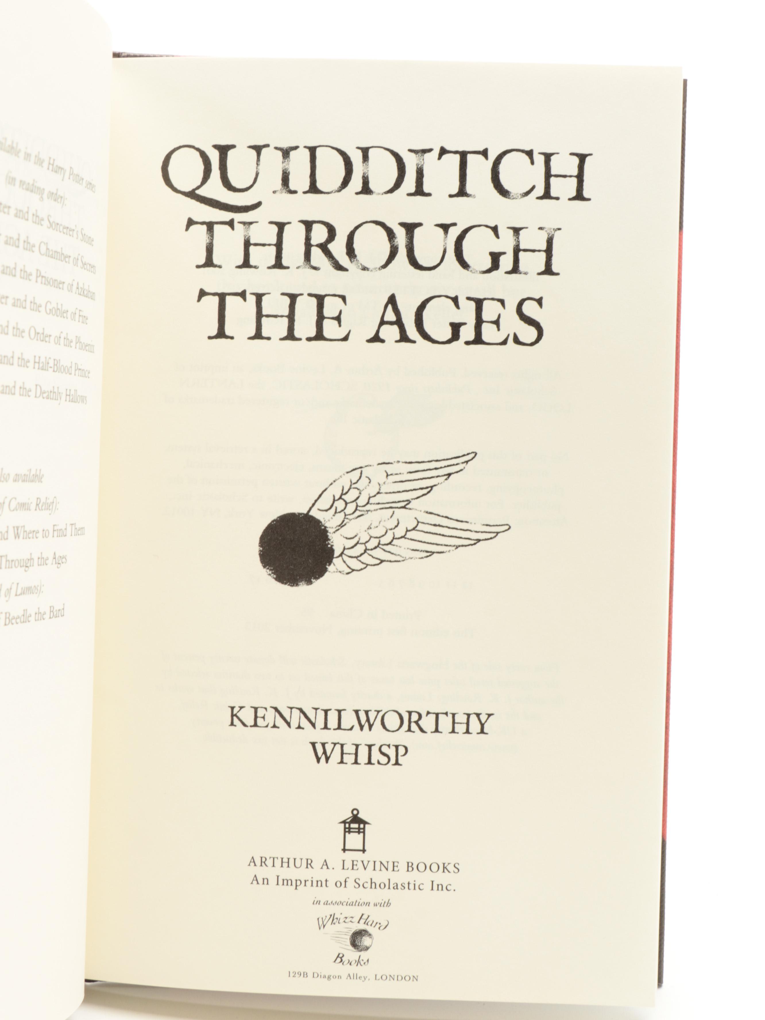 First Edition Thus "Hogwarts Library" Box Set by J. K. Rowling, 2013