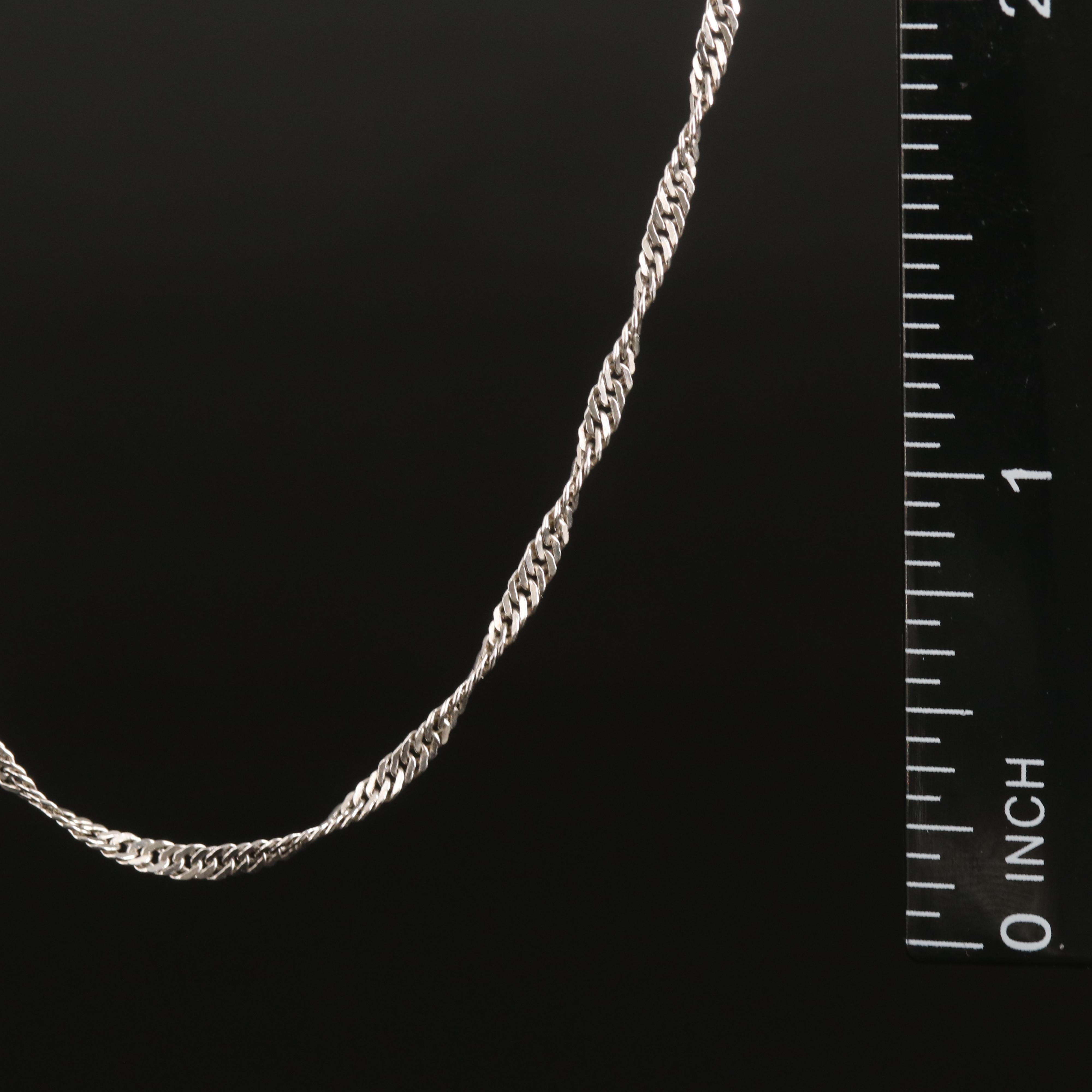 18K Singapore Chain Necklace