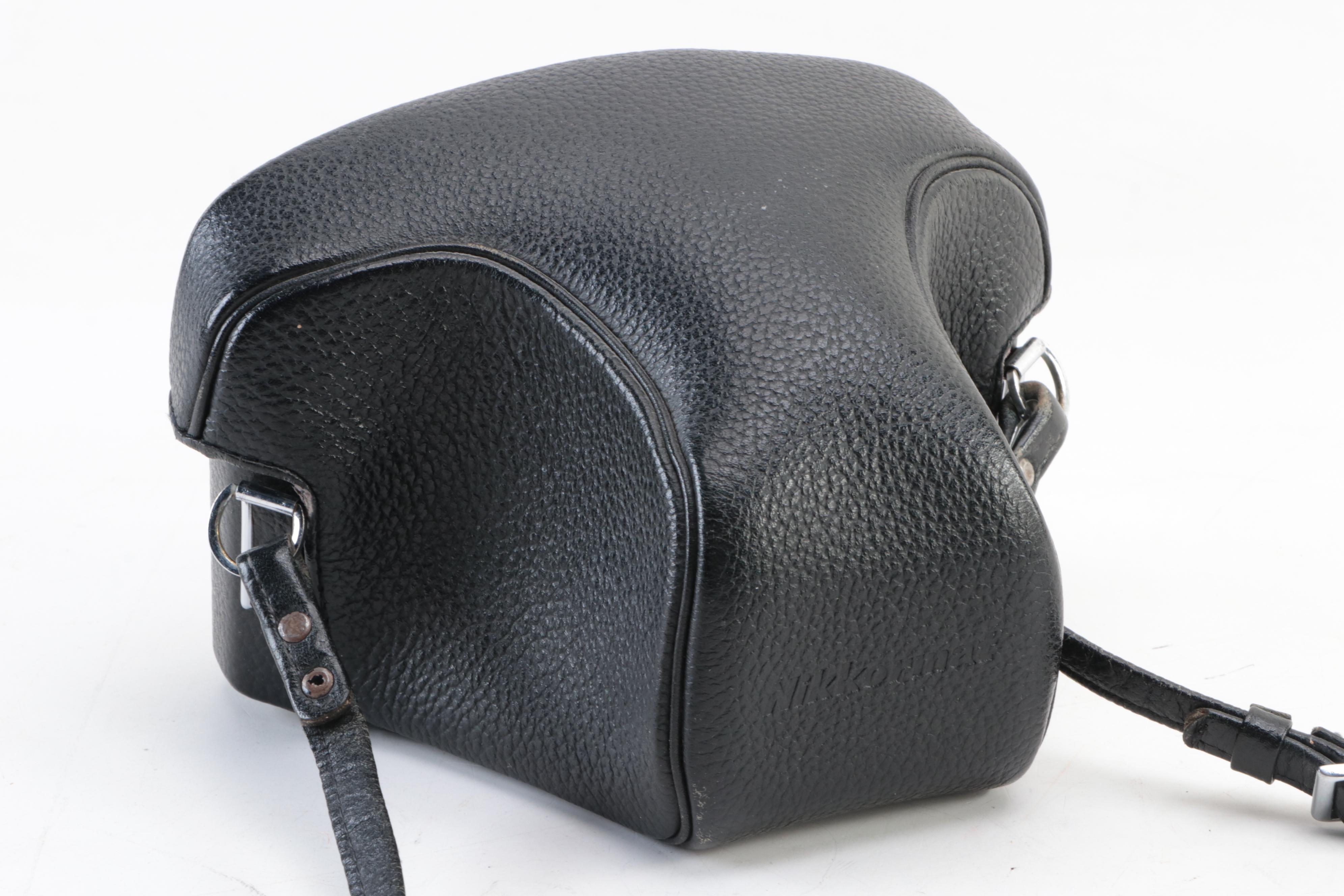 Nikon Nikkormat 35 mm SLR Camera with Case, Mid-20th Century