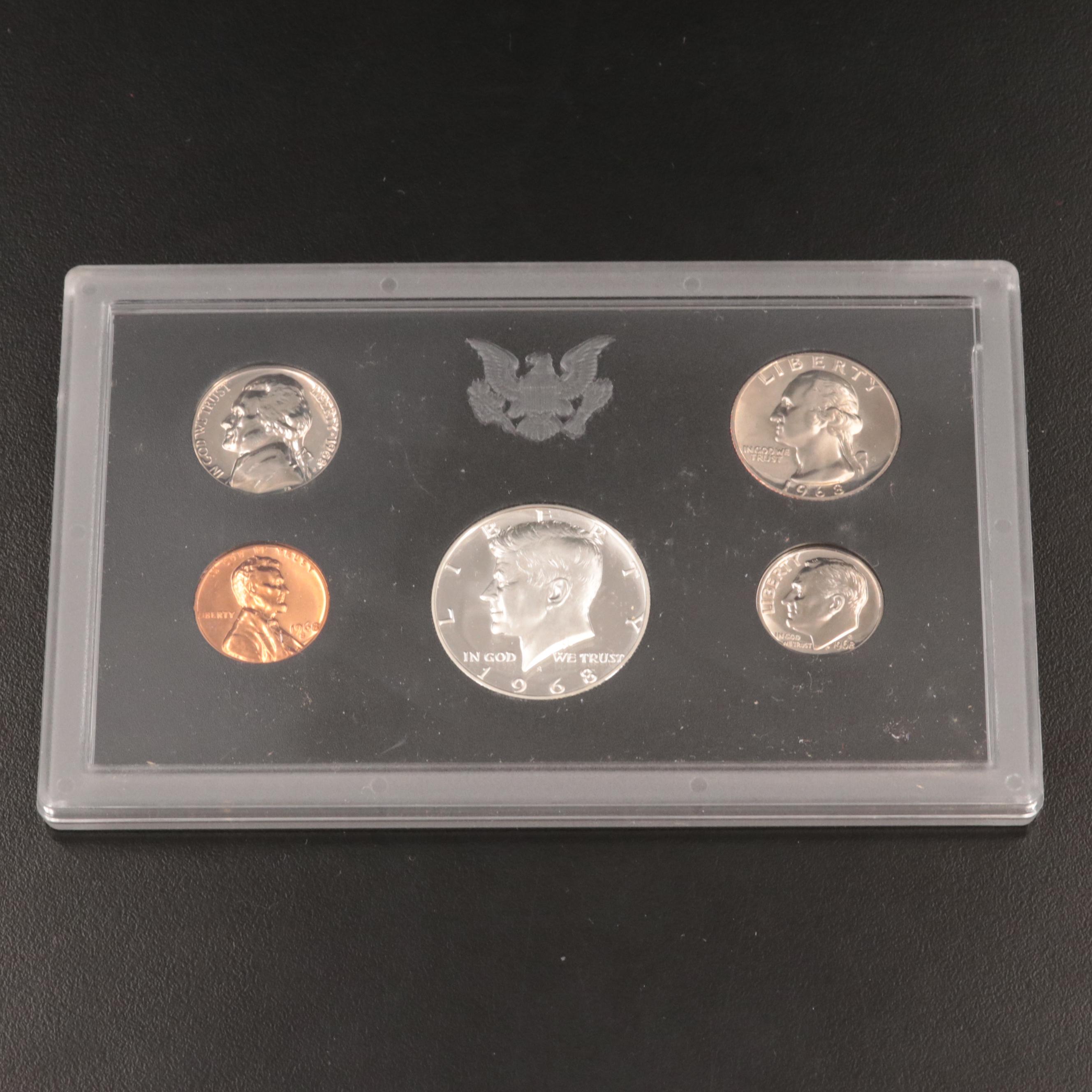 Thirty Different U.S. Proof Sets, 1968–1997