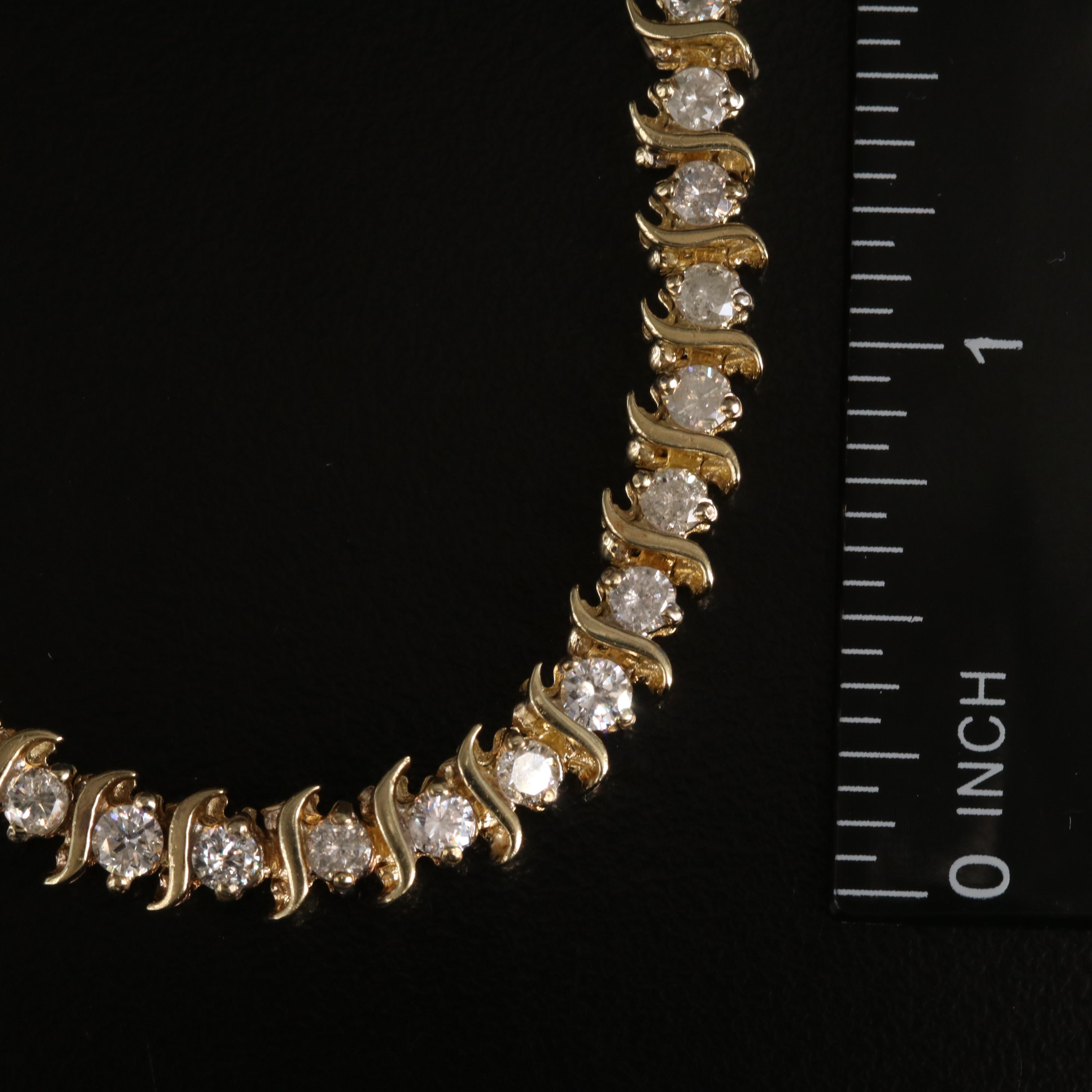 10K 7.35 CTW Diamond Necklace