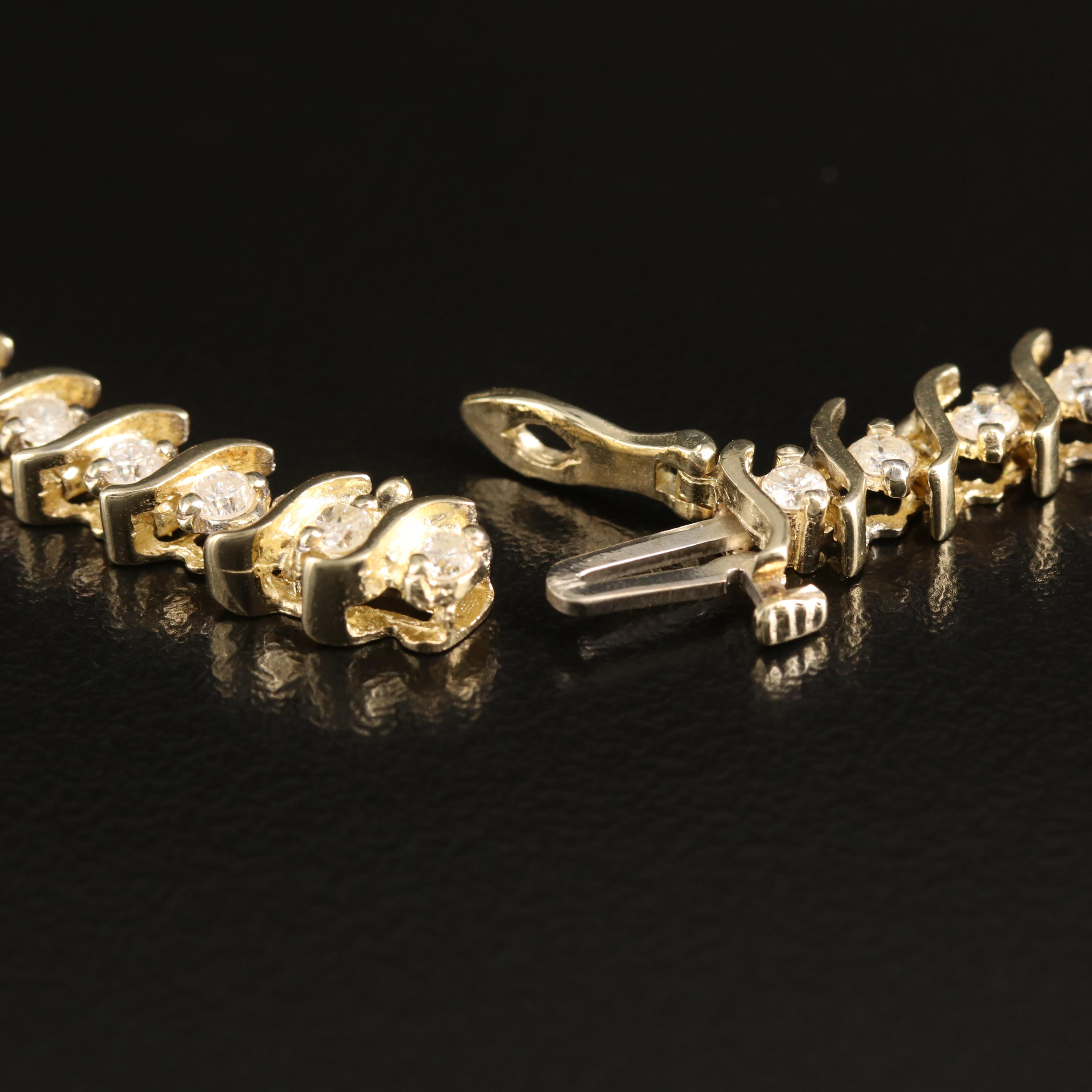 10K 7.35 CTW Diamond Necklace