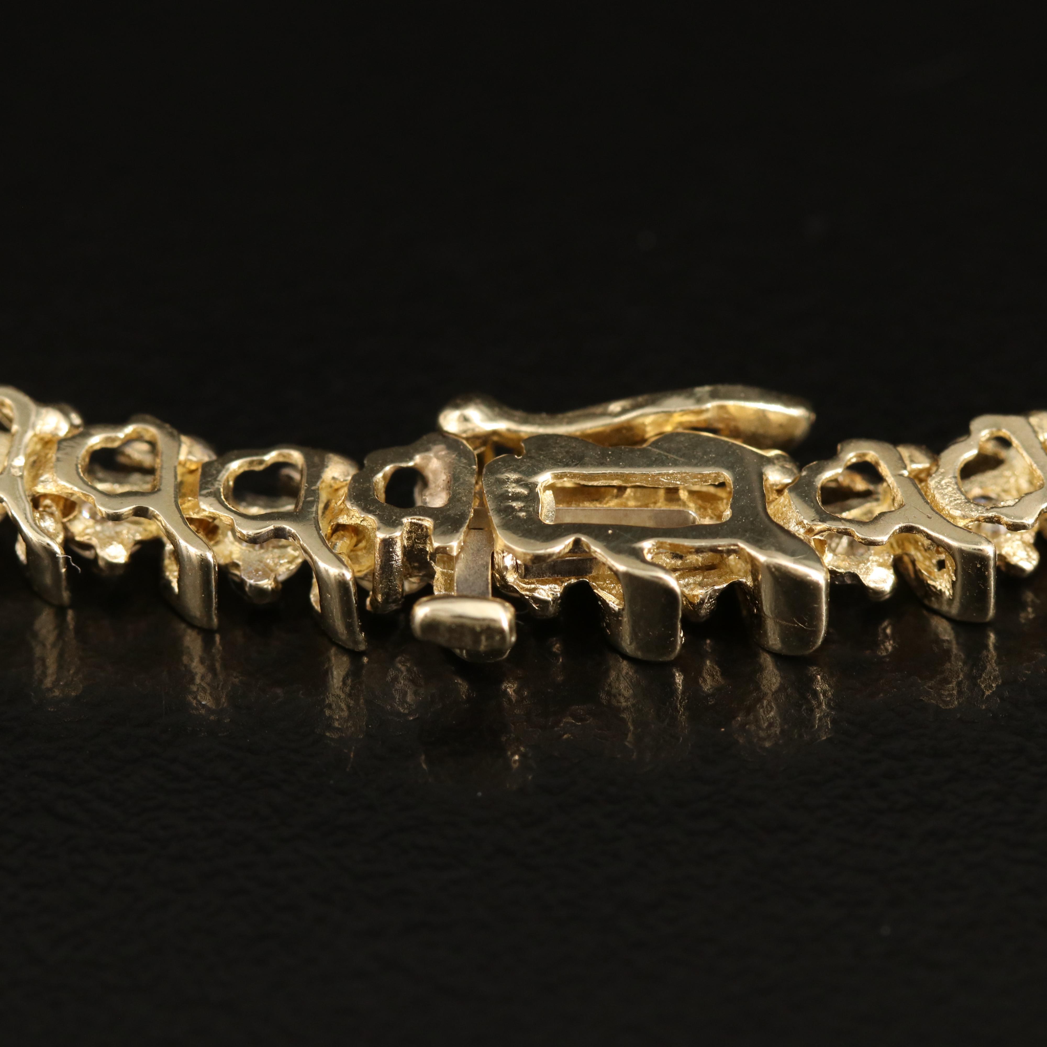 10K 7.35 CTW Diamond Necklace