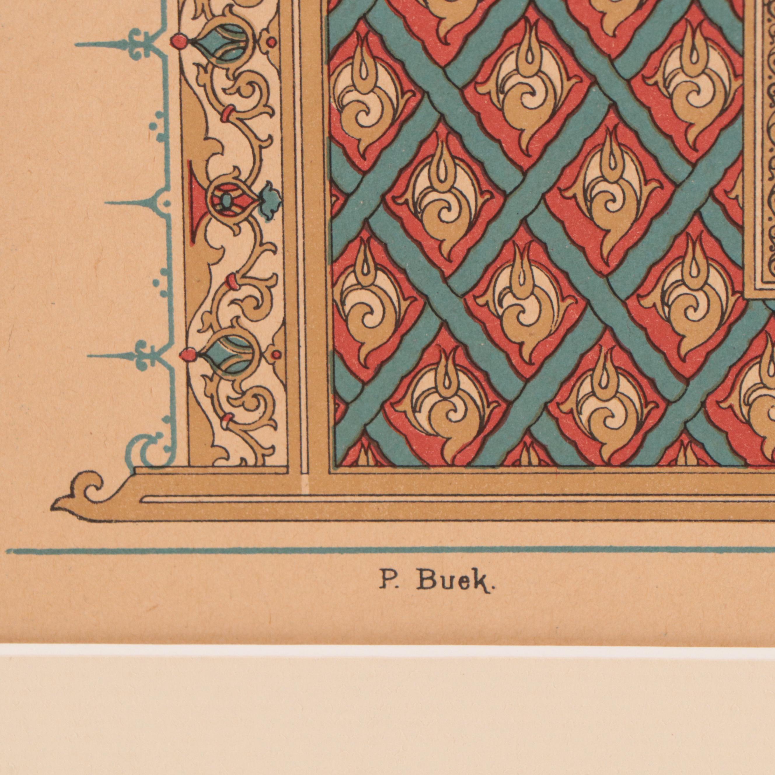 Lithograph After C. Boek & Carl Gottlieb Röder "Scheherezade Score Cover."