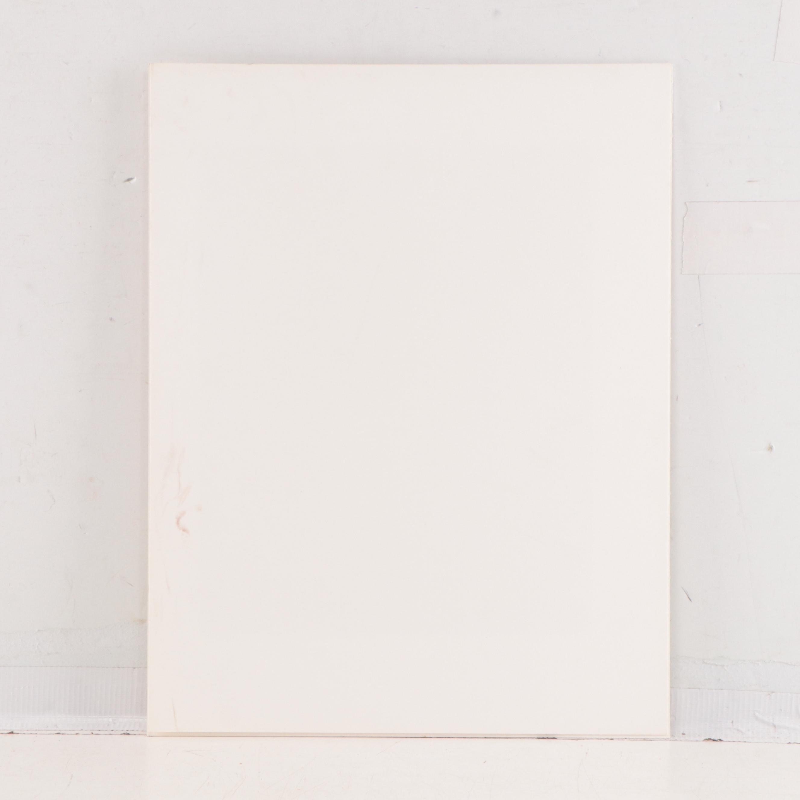 Lithograph After C. Boek & Carl Gottlieb Röder "Scheherezade Score Cover."